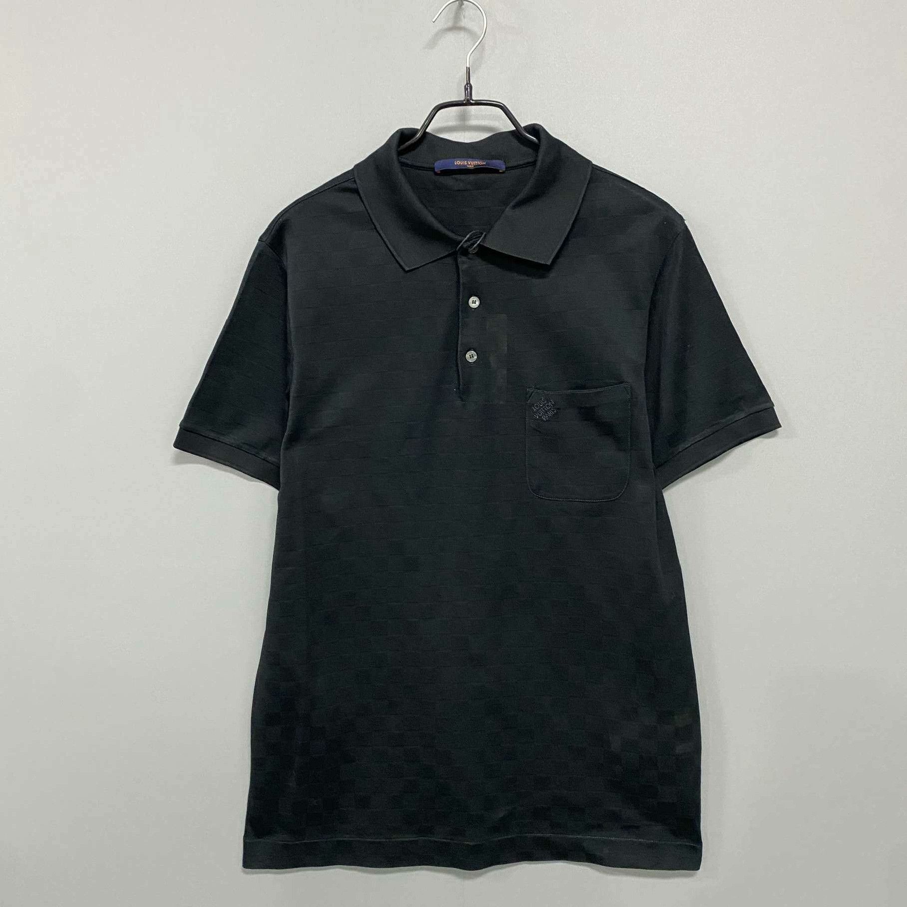 Louis Vuitton Louis Vuitton Checkered Black Polo m Men Size US M / EU 48-50 / 2 - 1 Thumbnail