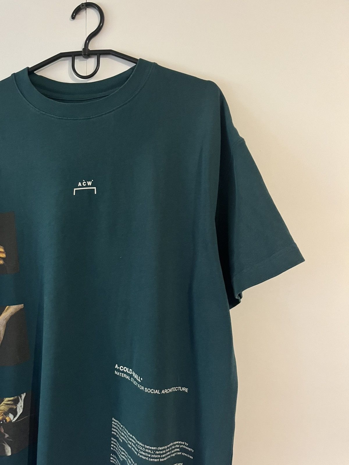A-COLD-WALL* A Cold Wall ACW Glass Blower Cotton Tee Shirt Made Portugal Size US M / EU 48-50 / 2 - 3 Thumbnail