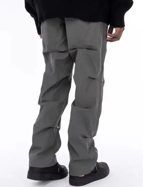 VIBE Button Pleated Pants Cargo y2k streetwear Size US 30 / EU 46 - 2 Thumbnail