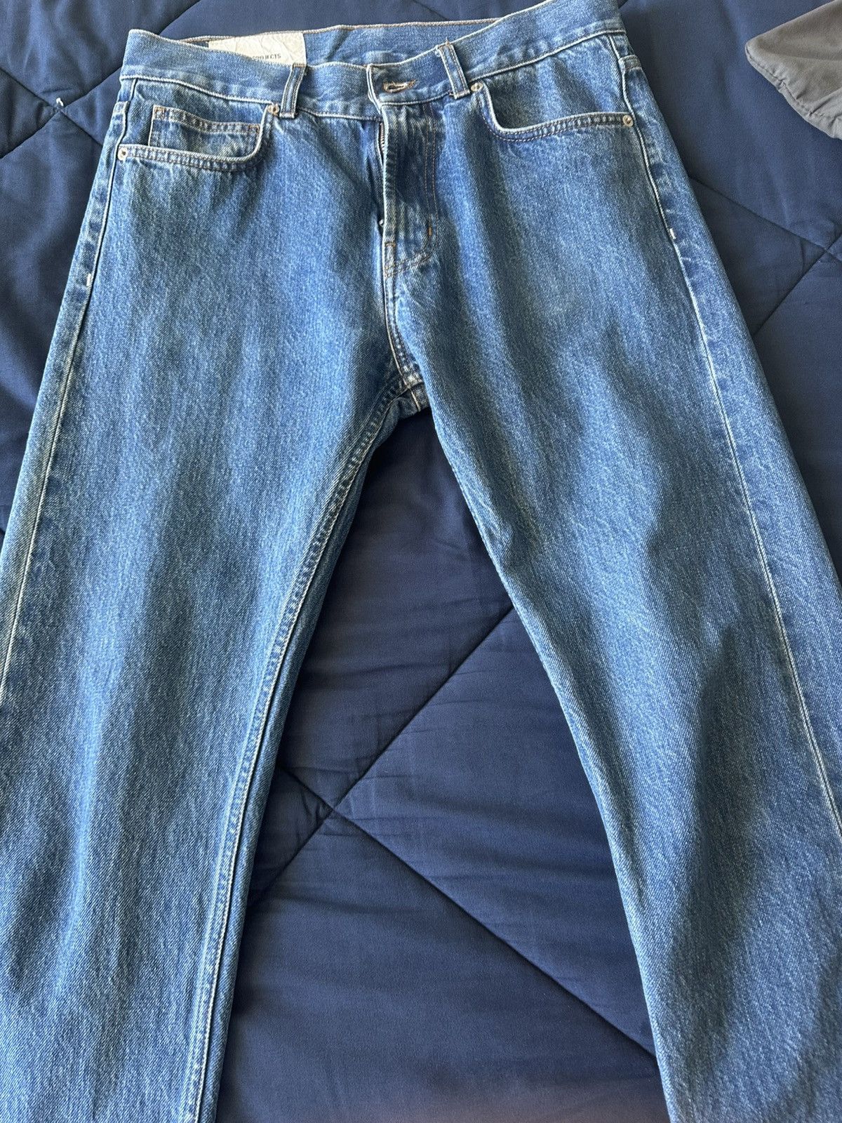 Norse Projects Norse Projects Dark Blue Jeans Size US 30 / EU 46 - 13 Thumbnail