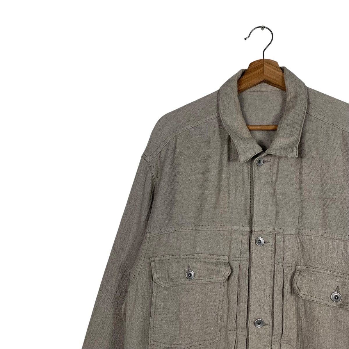 ADAM ET ROPE ADAM ET ROPE Linen Cotton Casual Light Jacket #1821-C22 Size US L / EU 52-54 / 3 - 6 Thumbnail