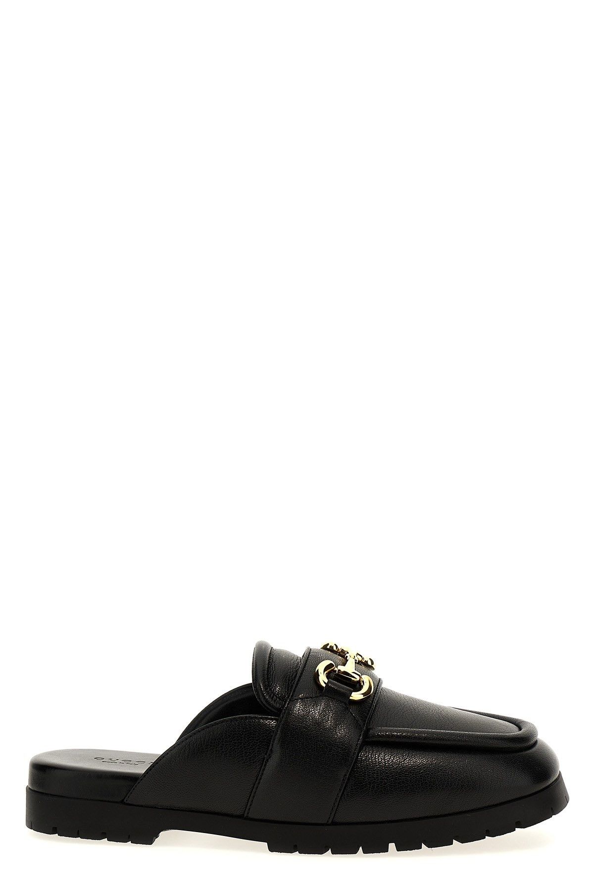 image of Gucci 'morsetto' Sabots Shoes in Black, Women's (Size 9)