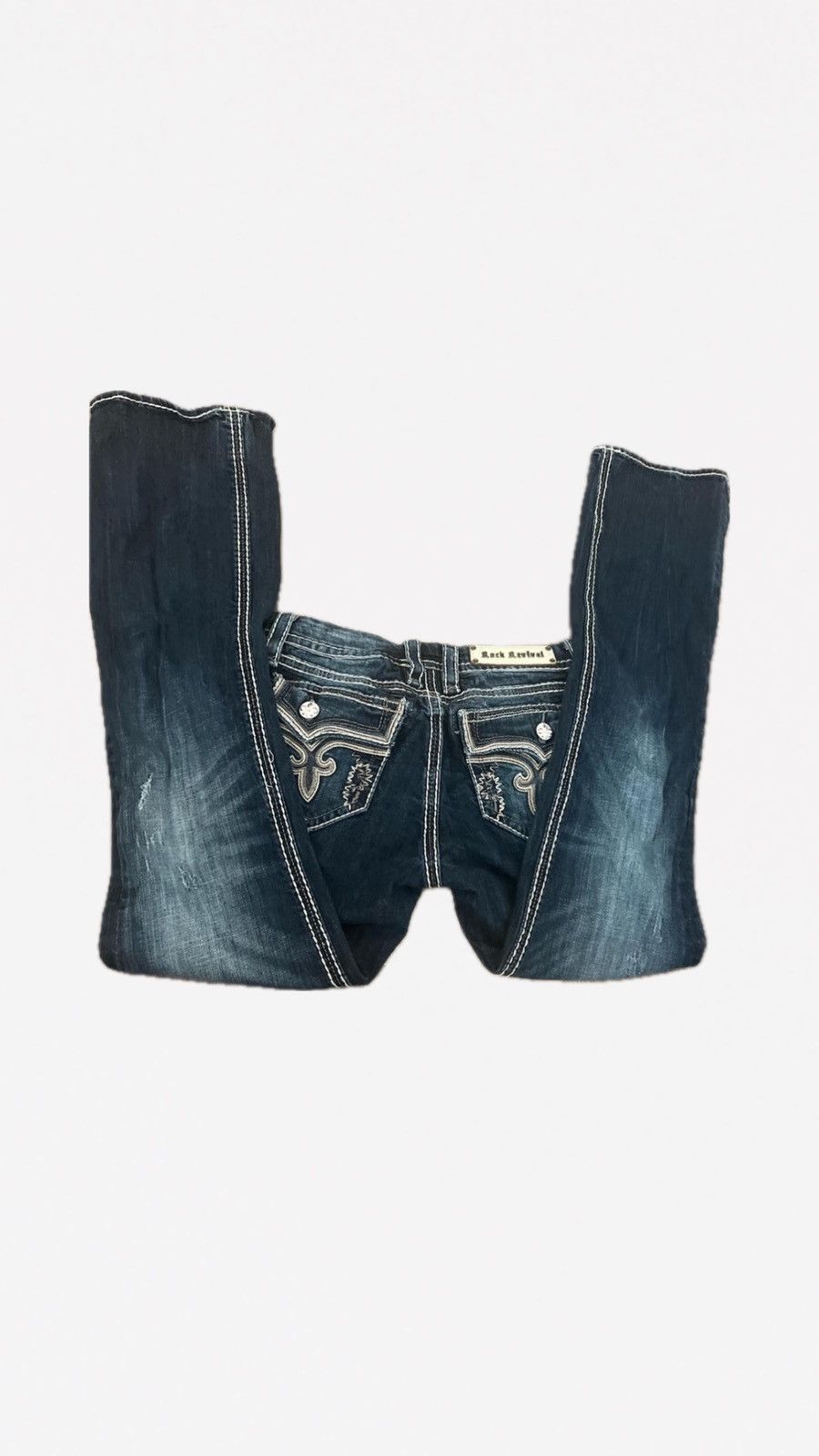 Rock Revival Rock Revival Bootcut Denim Size US 27 - 2 Thumbnail