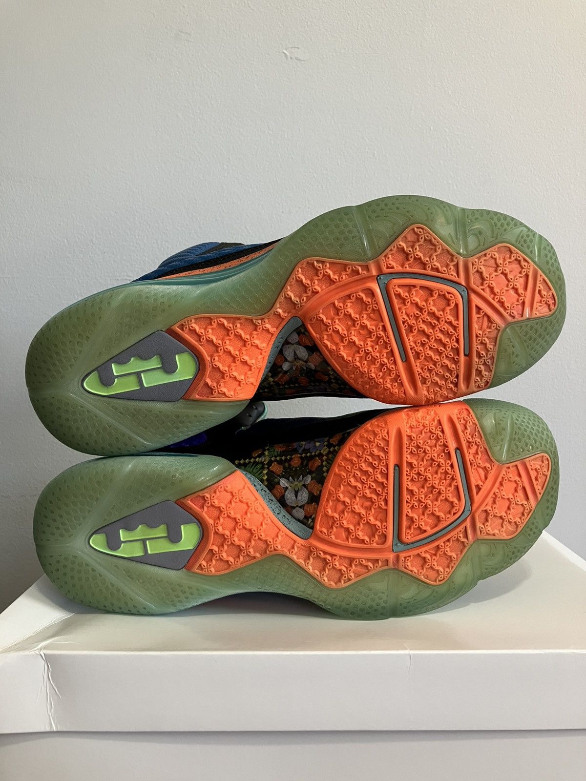 Nike Size 12 - 2012 Nike Lebron 9 What The Lebron PE Promo Sample Size US 12 / EU 45 - 8 Thumbnail