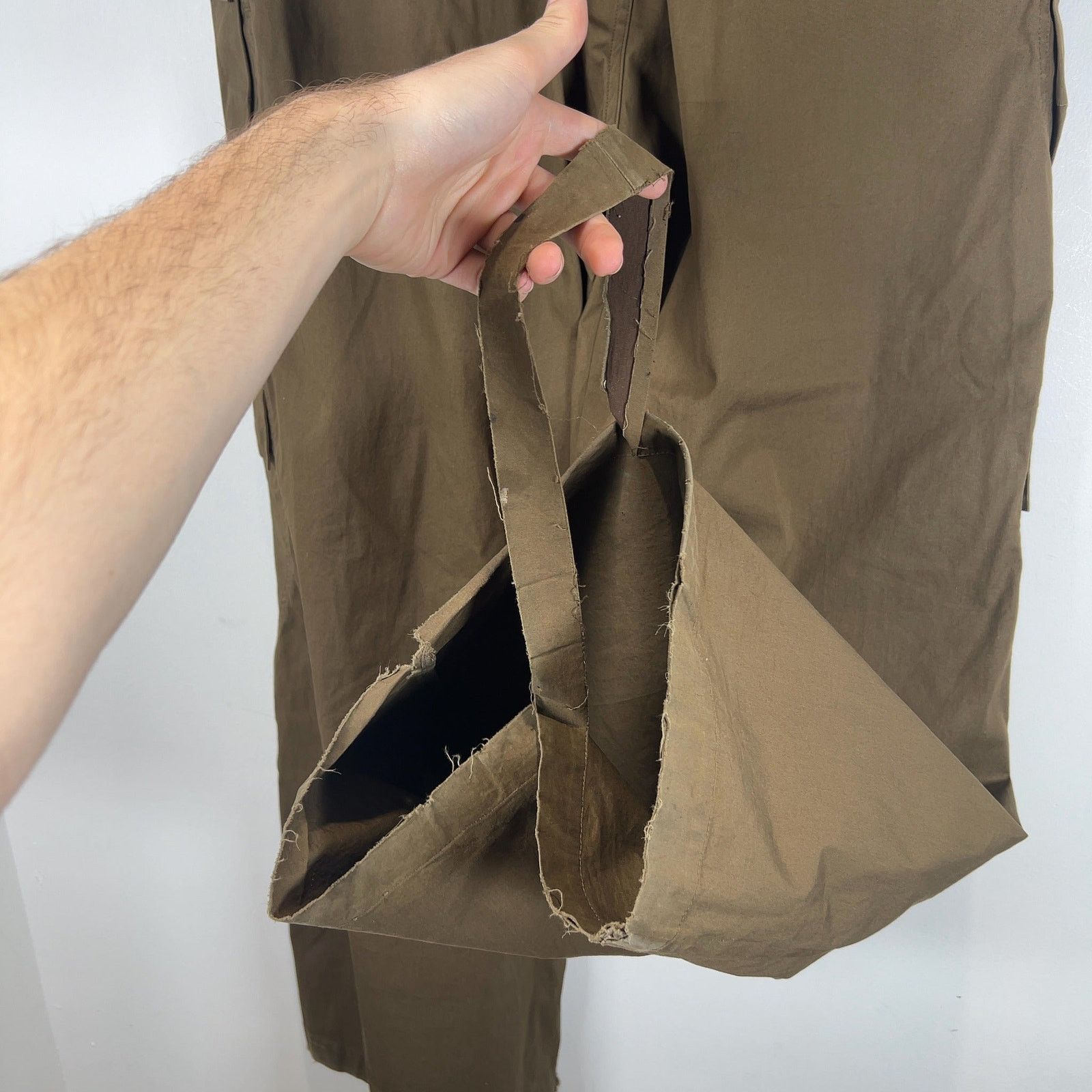 Rick Owens Rick Owens FW24 Porterville 'Bean' Double Bela Cargo Pants Size US 34 / EU 50 - 9 Thumbnail