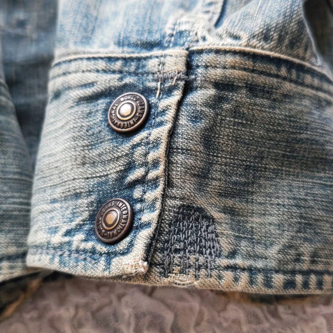 Kapital KAPITAL Denim Jacket Studded Embroidered Japan Made Vintage Size US S / EU 44-46 / 1 - 11 Thumbnail