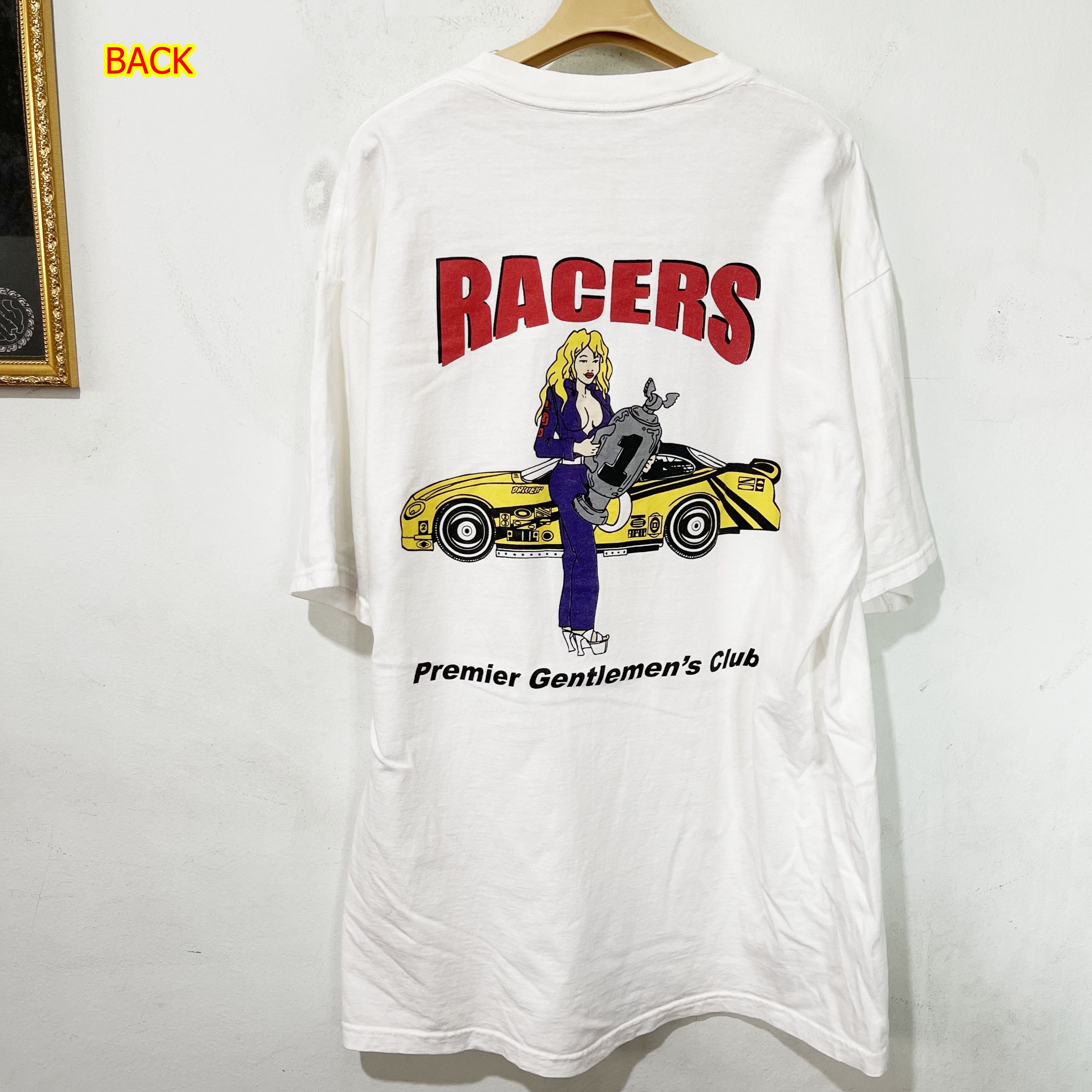 Vintage 1990s Racers Racing Club T-Shirt