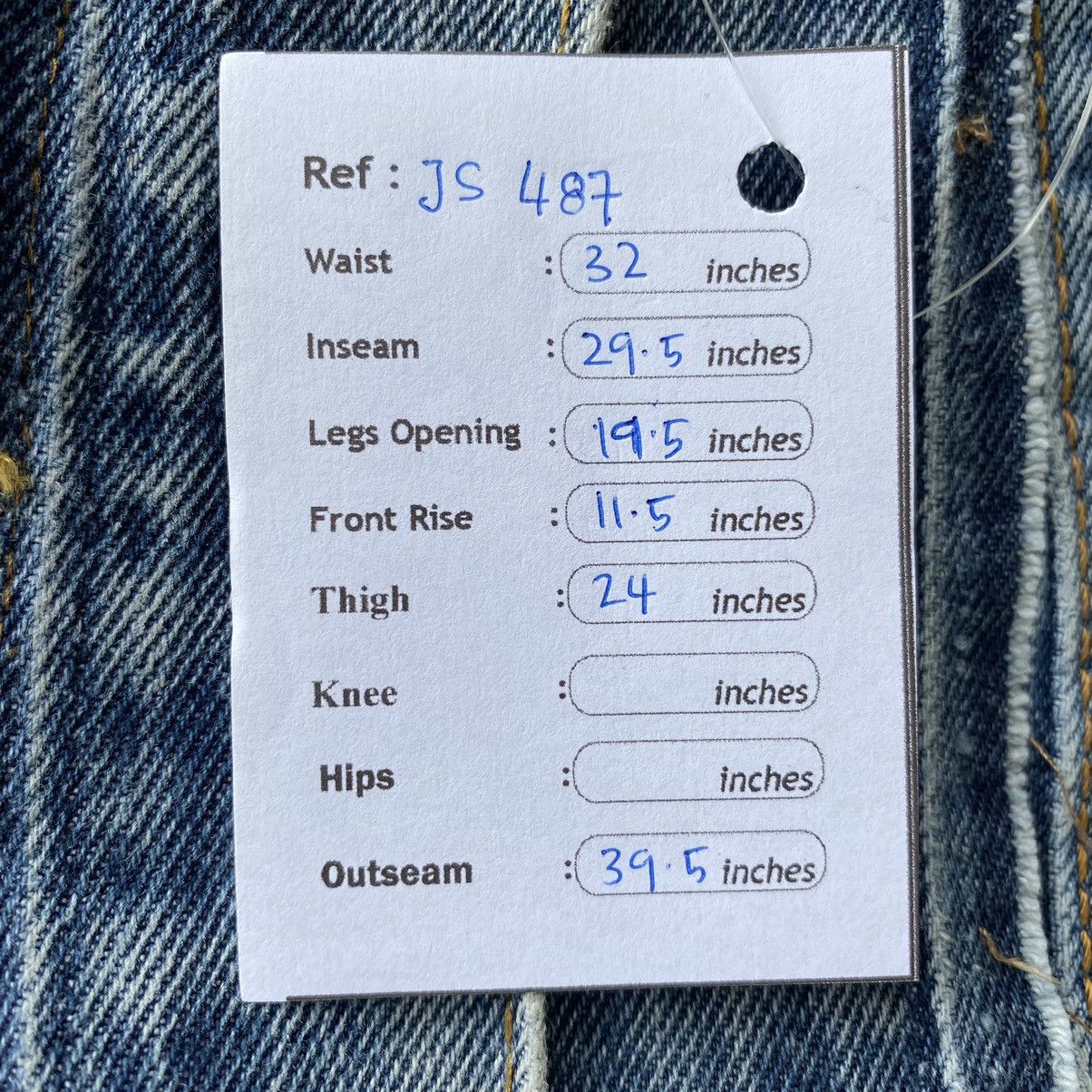 Hysteric Glamour × Levi's Vintage Clothing Reconstructed Levis Flare Hagi Jeans Hysteric Glamour Style Size US 32 / EU 48 - 7 Thumbnail