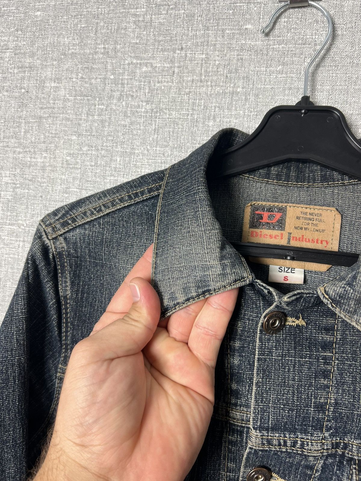 Diesel Rare Vintage Diesel Denim Jacket Women’s Size S Jean Jacket Size S / US 4 / IT 40 - 20 Thumbnail
