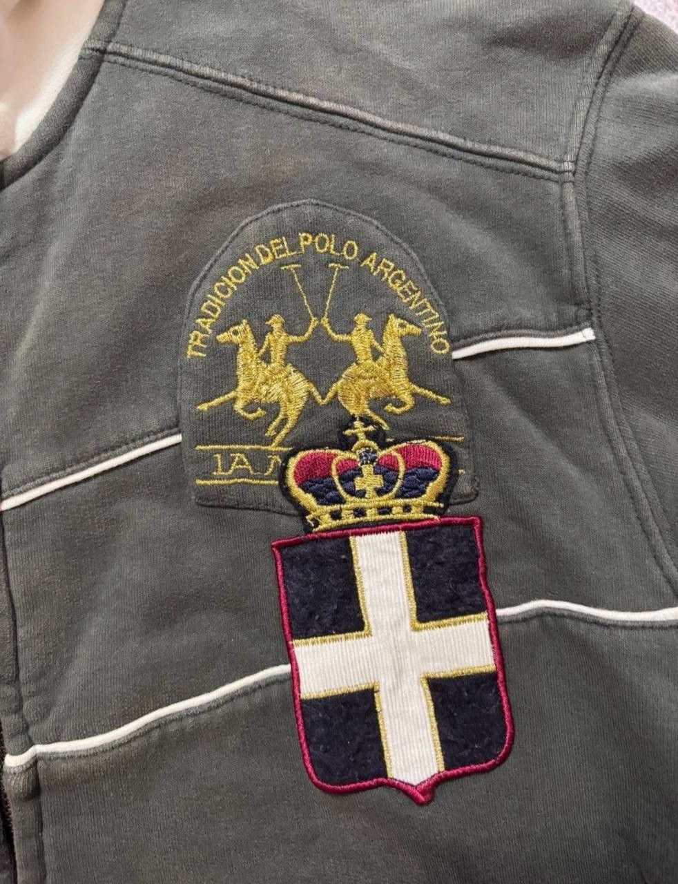 Vintage Vintage Polo Ralph Lauren style Distressed Rugby Sweatshirt Size US XL / EU 56 / 4 - 6 Thumbnail