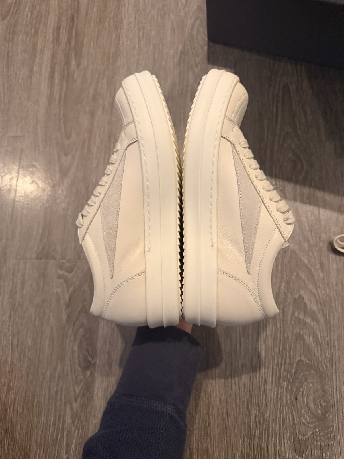 Rick Owens Rick Owens Triple Milk Vintage Sneaks Vans Size 36.5 New Size US 5 / EU 37 - 4 Thumbnail