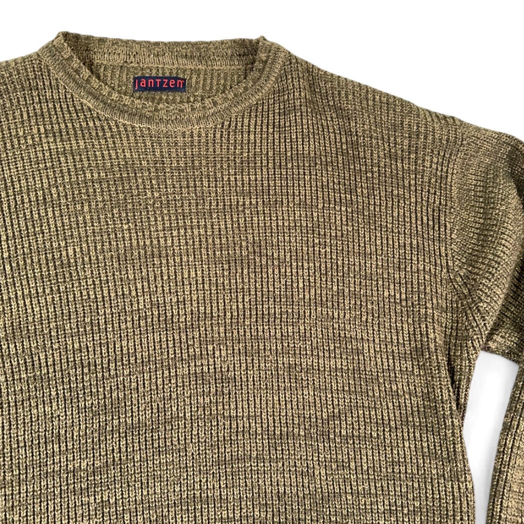 Jantzen VINTAGE Jantzen Sweater Adult XL Brown Oversized 90s Knitted Pullover Mens Size US XL / EU 56 / 4 - 2 Thumbnail