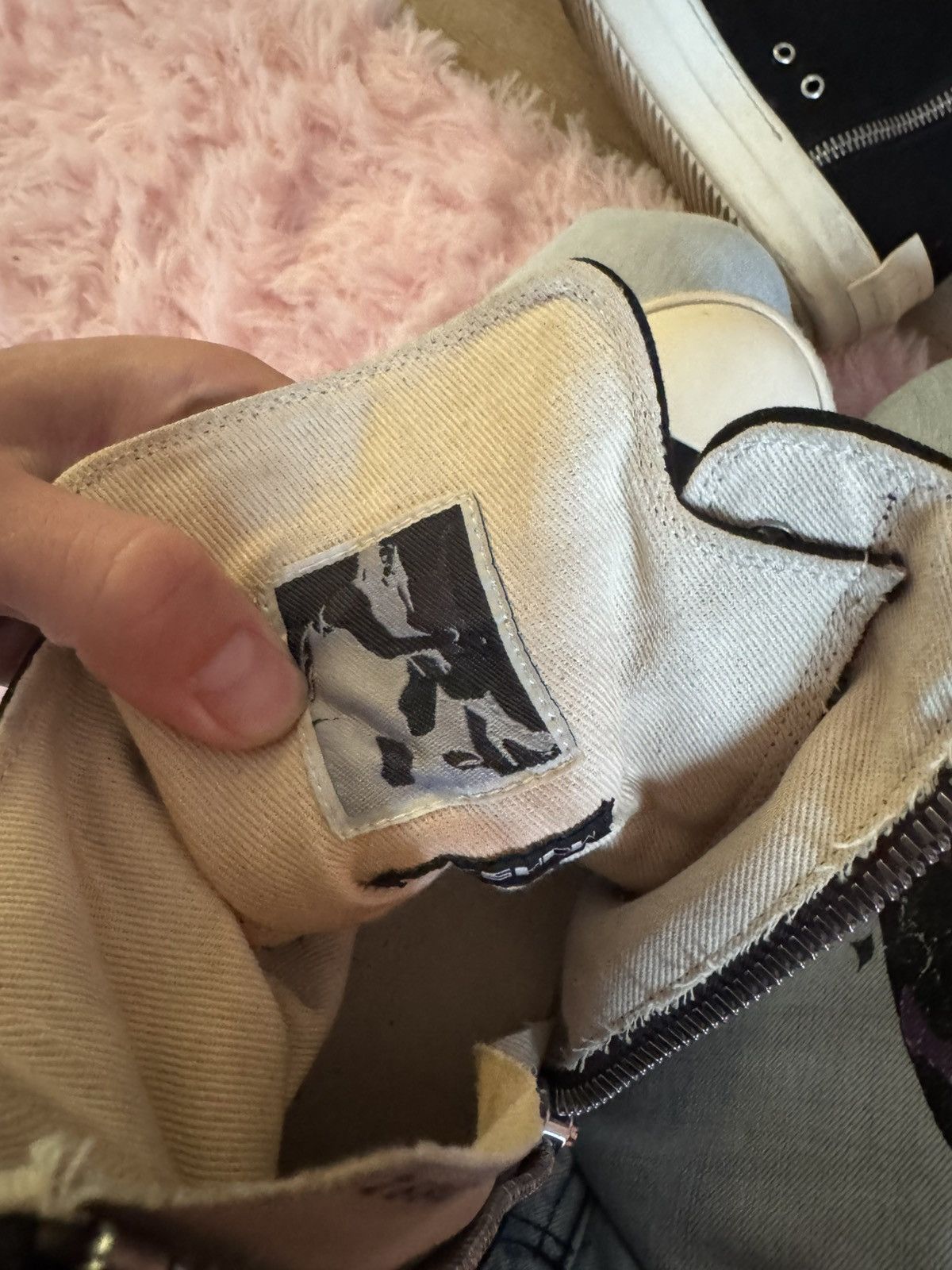 Rick Owens Canvas Ramones High Size US 9 / EU 42 - 5 Thumbnail