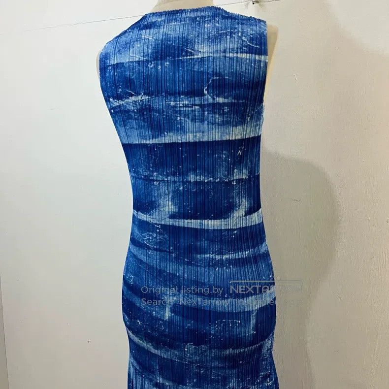 Issey Miyake Issey Miyake Blue Vest Size M / US 6-8 / IT 42-44 - 4 Thumbnail