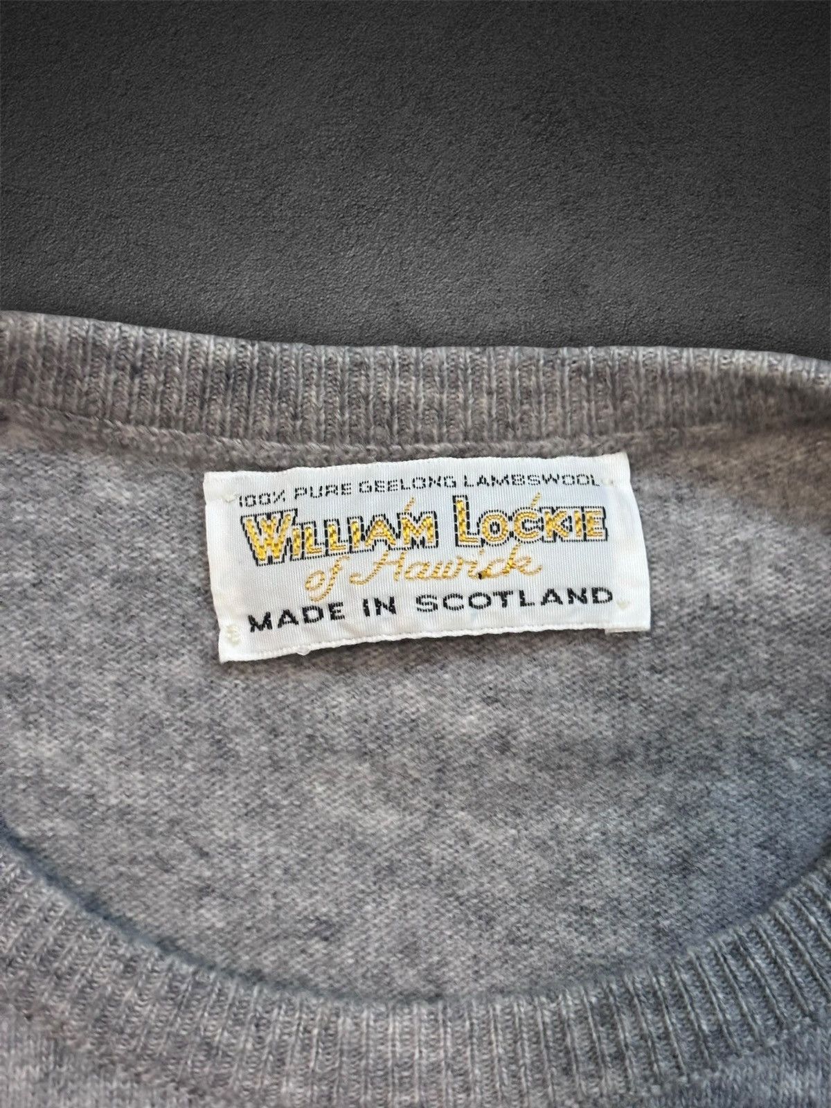 William Lockie William Lockie 100% Pure Geelong Wool Fitted Short Sleeve Size US S / EU 44-46 / 1 - 4 Thumbnail