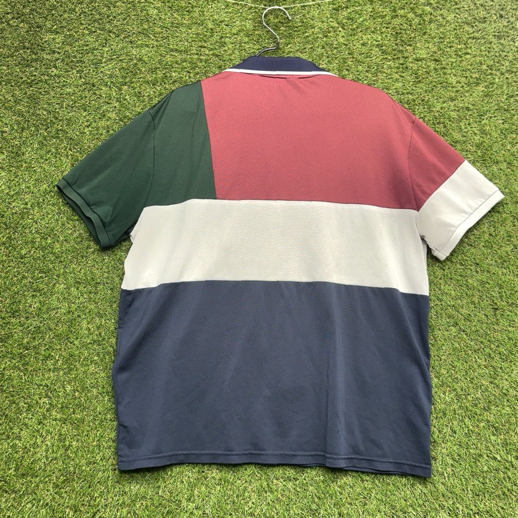 Polo Ralph Lauren VINTAGE Polo Ralph Lauren Polo Shirt Mens Large Performance Golf Stretch Sport 90s USA Size US L / EU 52-54 / 3 - 2 Thumbnail