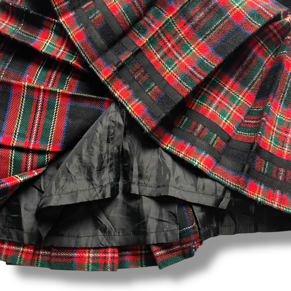 Hysteric Glamour 🇯🇵 MEZZO PIANO TARTAN MINI SKIRT Size 24" / US 00 / IT 34 - 10 Thumbnail