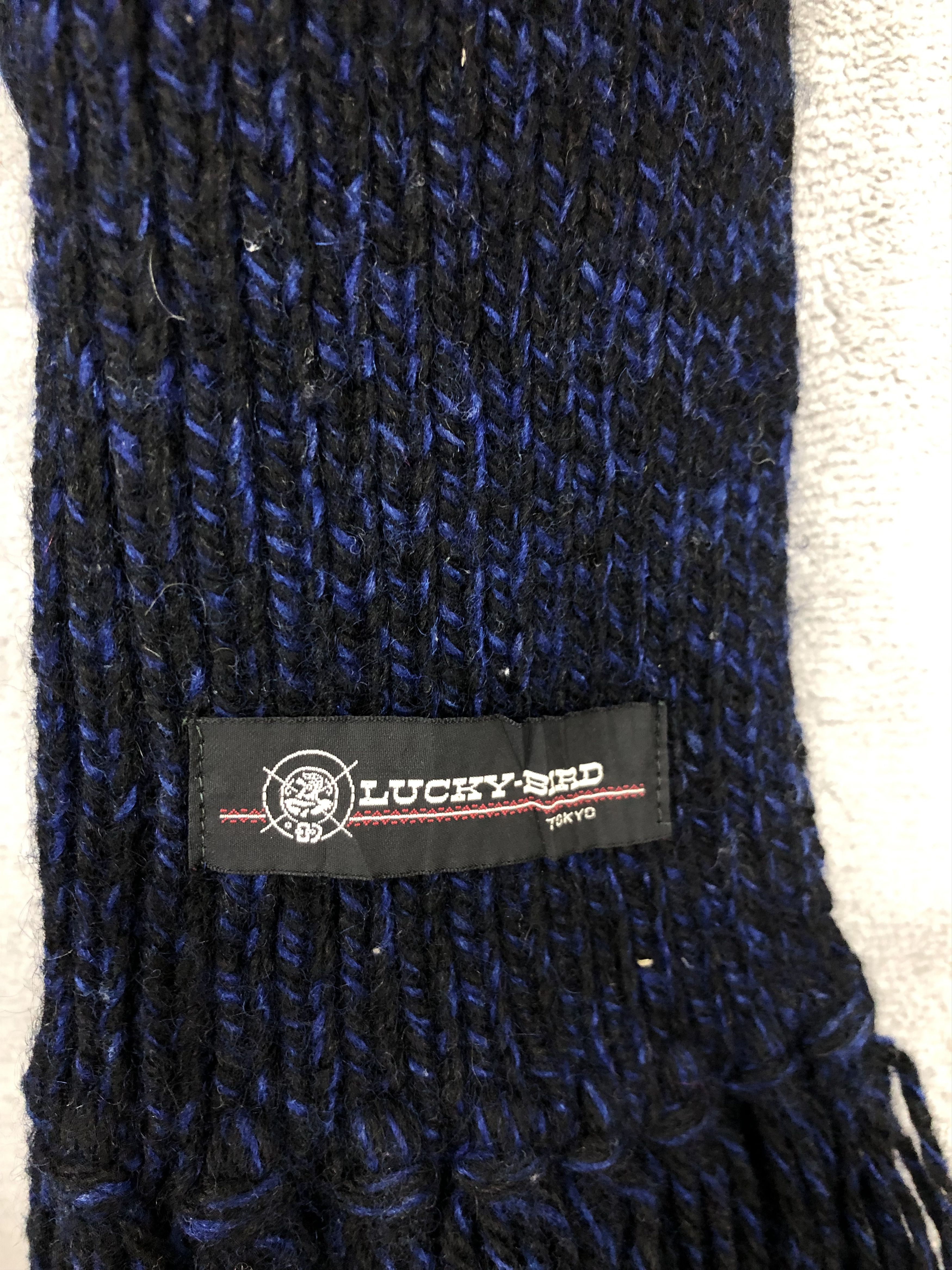 Japanese Brand Lucky Brand Tokyo Muffler Scarf Neck Scarf Size ONE SIZE - 6 Thumbnail