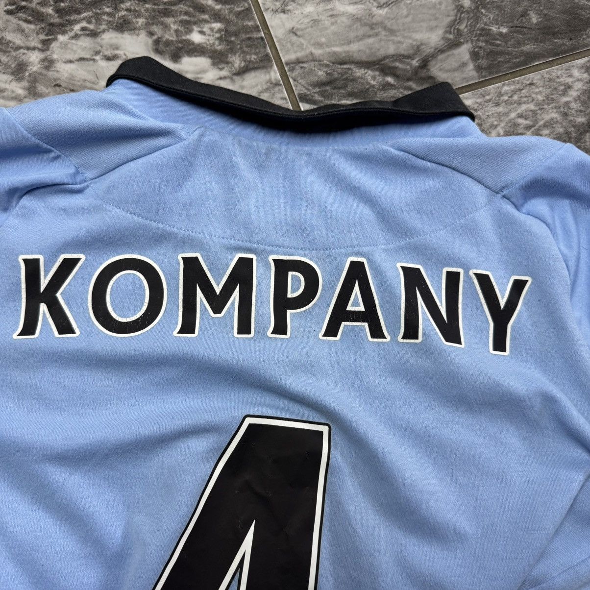Umbro 2012-13 Manchester City Home Shirt Kompany #4 Size US S / EU 44-46 / 1 - 12 Thumbnail