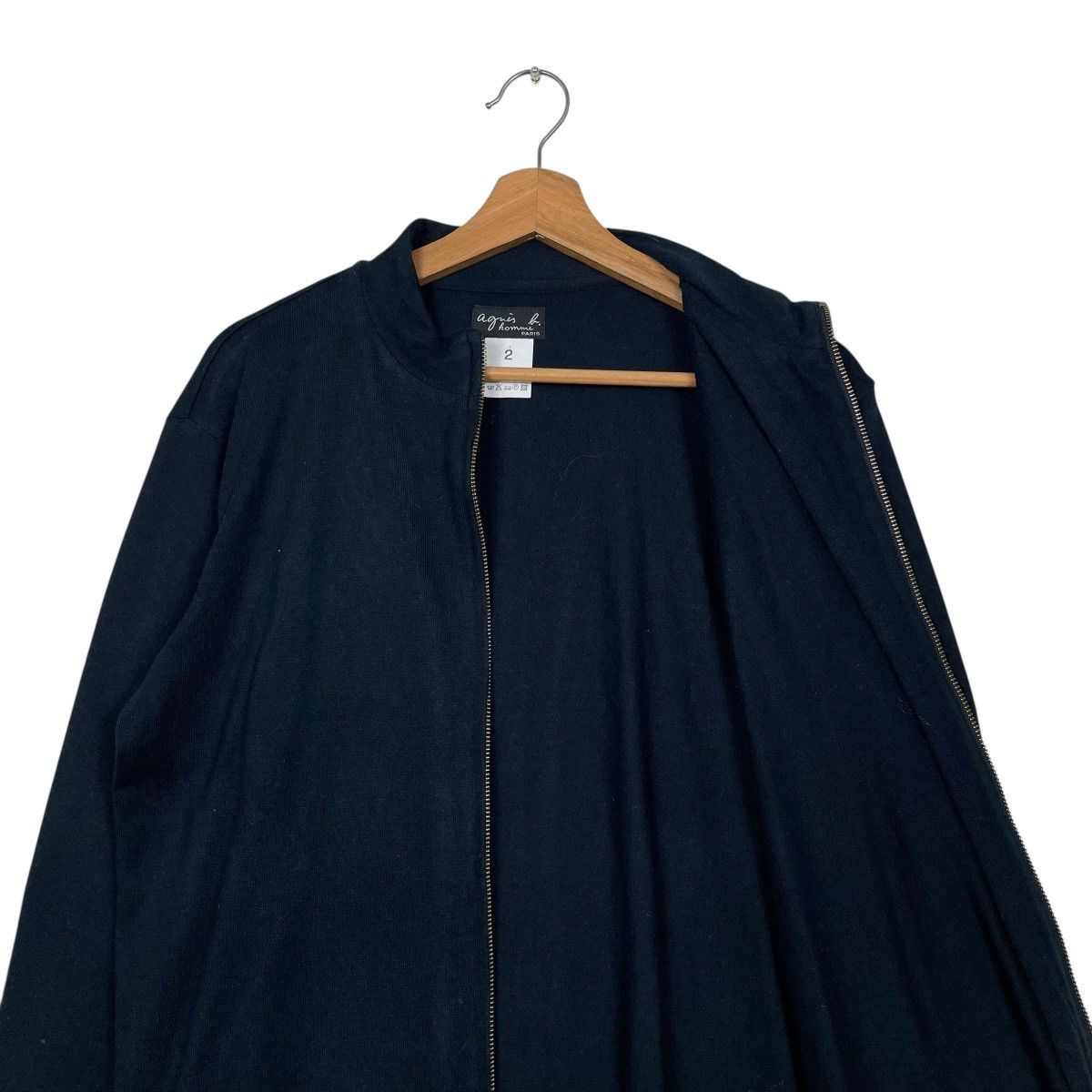 agnes b. Agnes B Homme Cotton Zipper Jacket Size US S / EU 44-46 / 1 - 10 Thumbnail