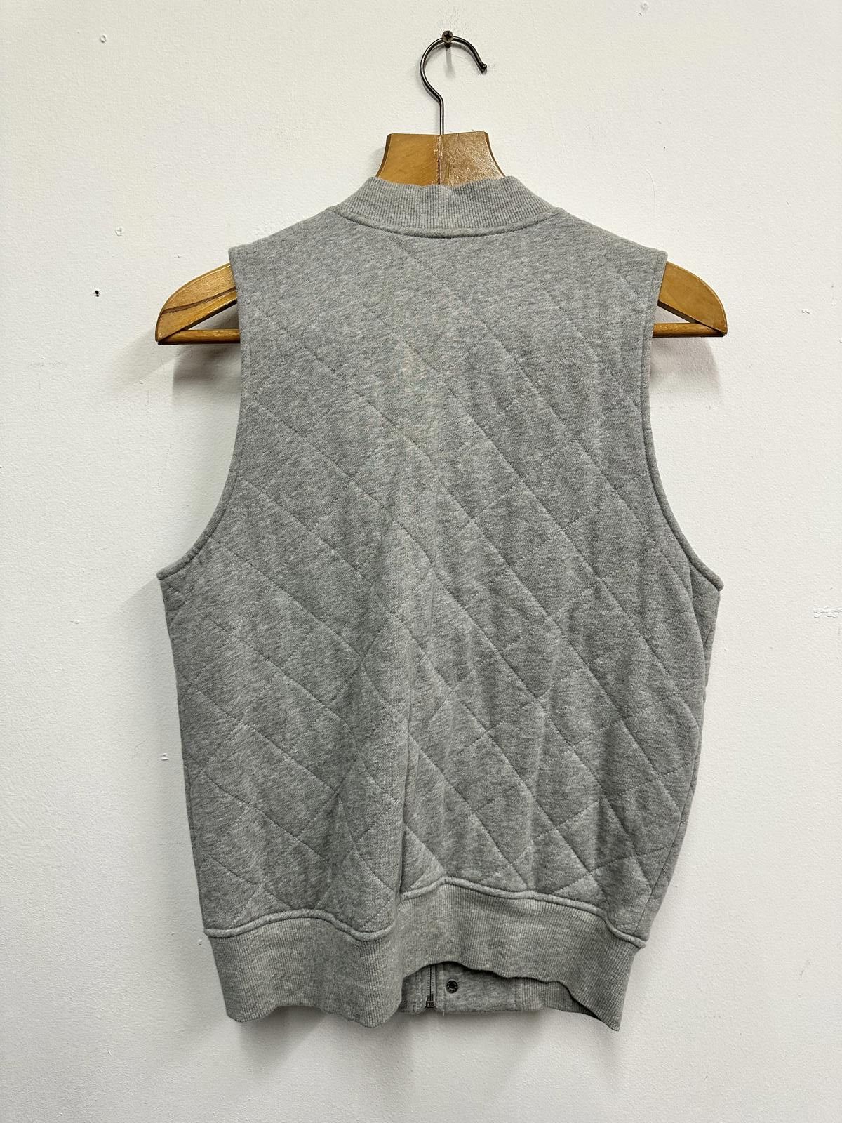 New Era New Era Quilted Grey Sleeveless Vest Jacket XS Size US XS / EU 42 / 0 - 4 Thumbnail