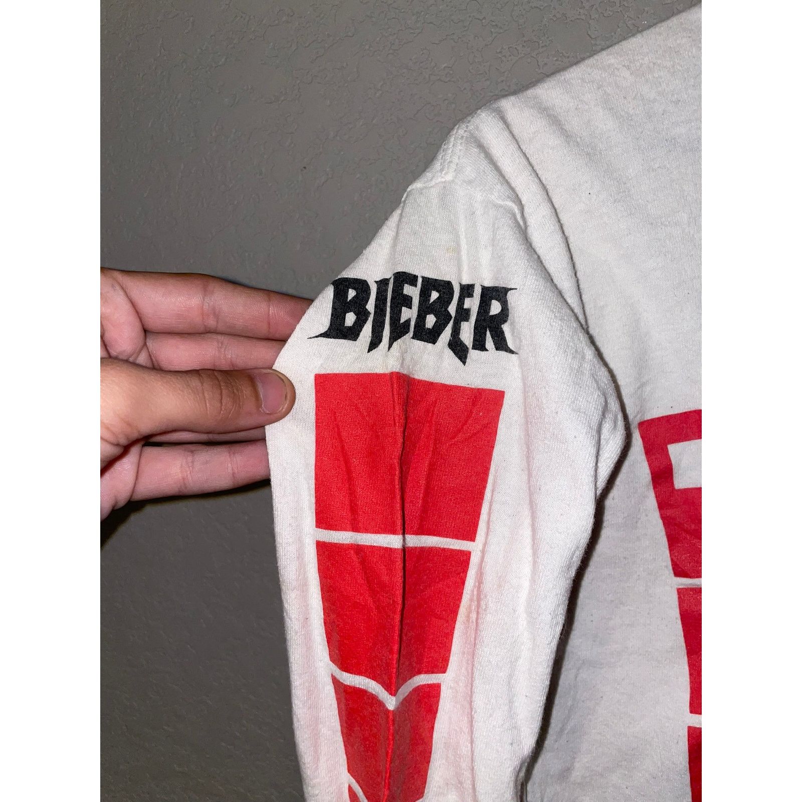 Justin Bieber Stadium Tour Justin Bieber Long Sleeve Shirt 2017 Tour Tee S Size US S / EU 44-46 / 1 - 3 Thumbnail