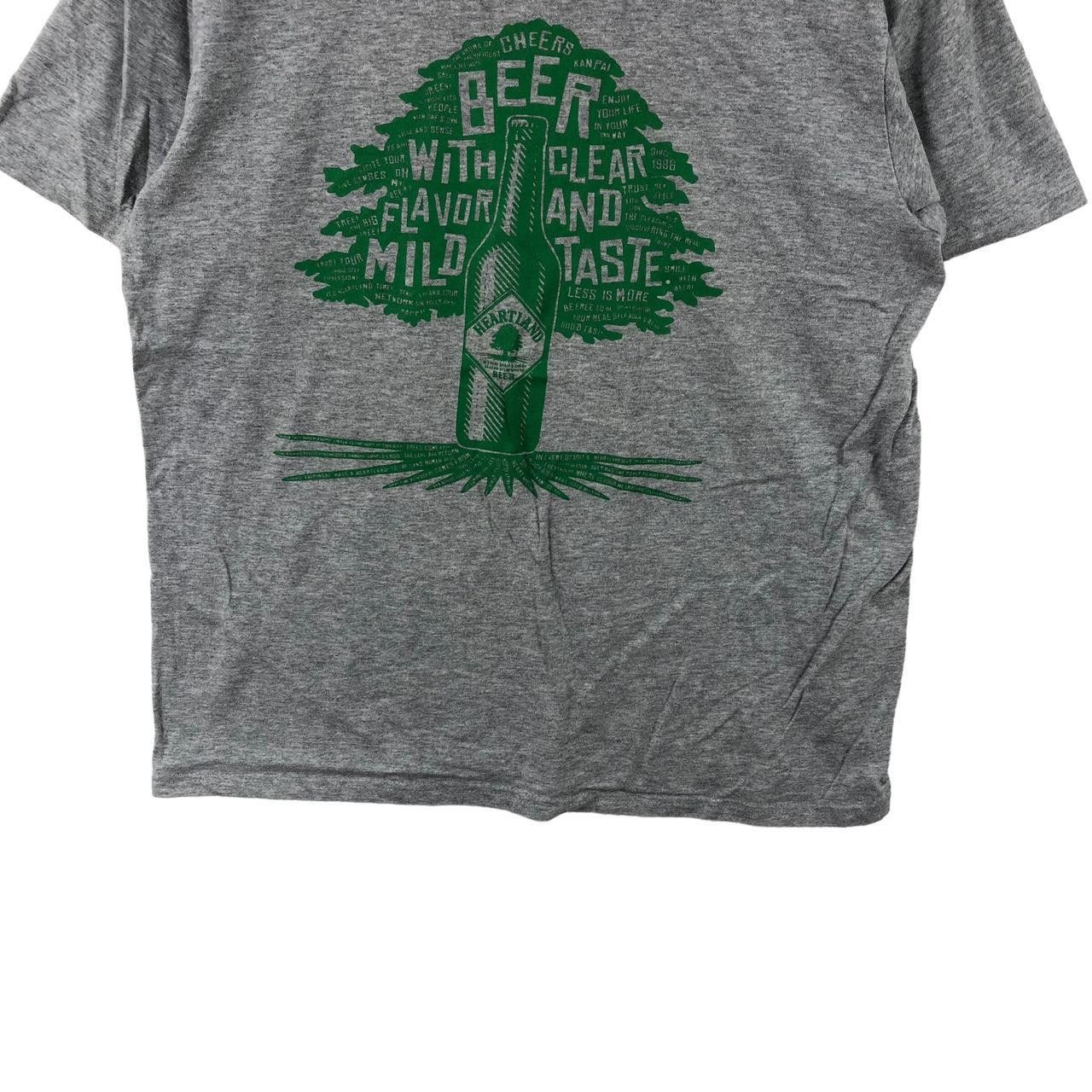 Other HEARTLAND BEER Clear Flavor Mild Taste Tee Shirt Beverage Size US L / EU 52-54 / 3 - 4 Thumbnail