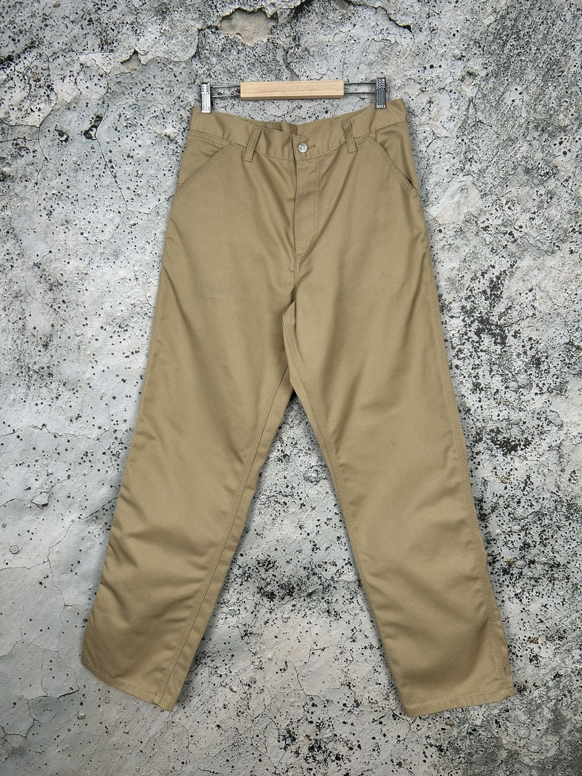 Carhartt Wip Carhartt WiP Simple Pant 30x32 Skate Baggy Rap Beige Size US 30 / EU 46 - 2 Thumbnail