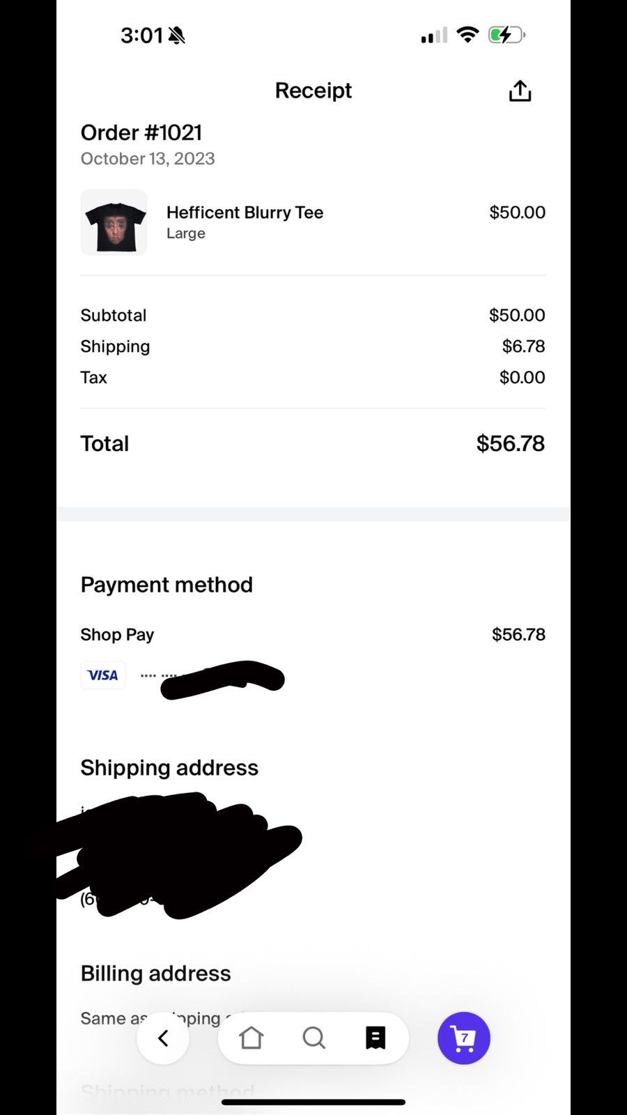 Other blurry face tee Size US L / EU 52-54 / 3 - 3 Thumbnail