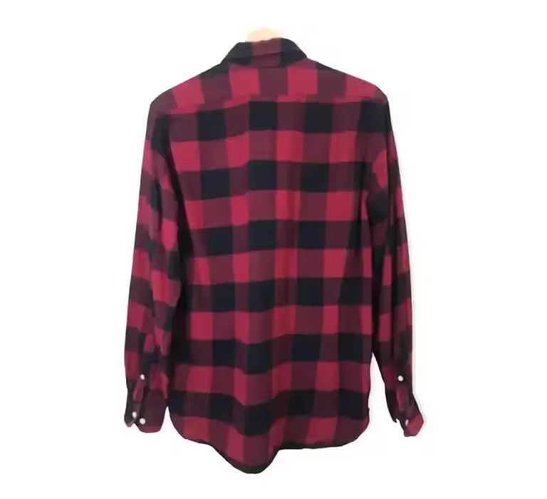 Flannel Japanese Brand Plaid Tartan Flannel Shirt Size US S / EU 44-46 / 1 - 8 Thumbnail