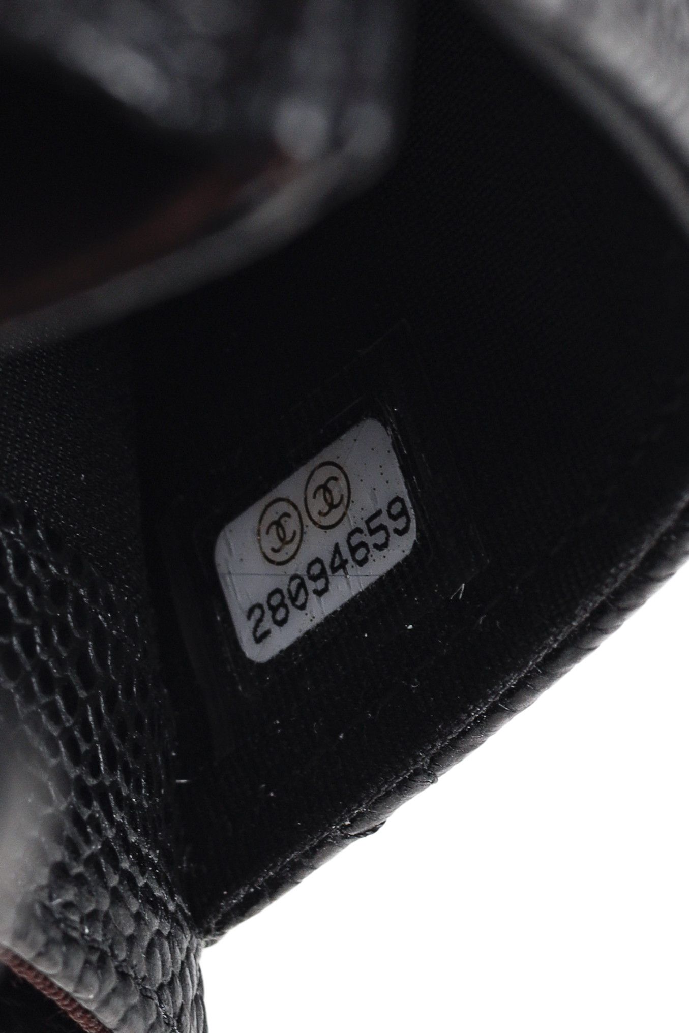 Chanel Chanel Black Caviar Leather Flap Card Holder Wallet Size ONE SIZE - 10 Thumbnail
