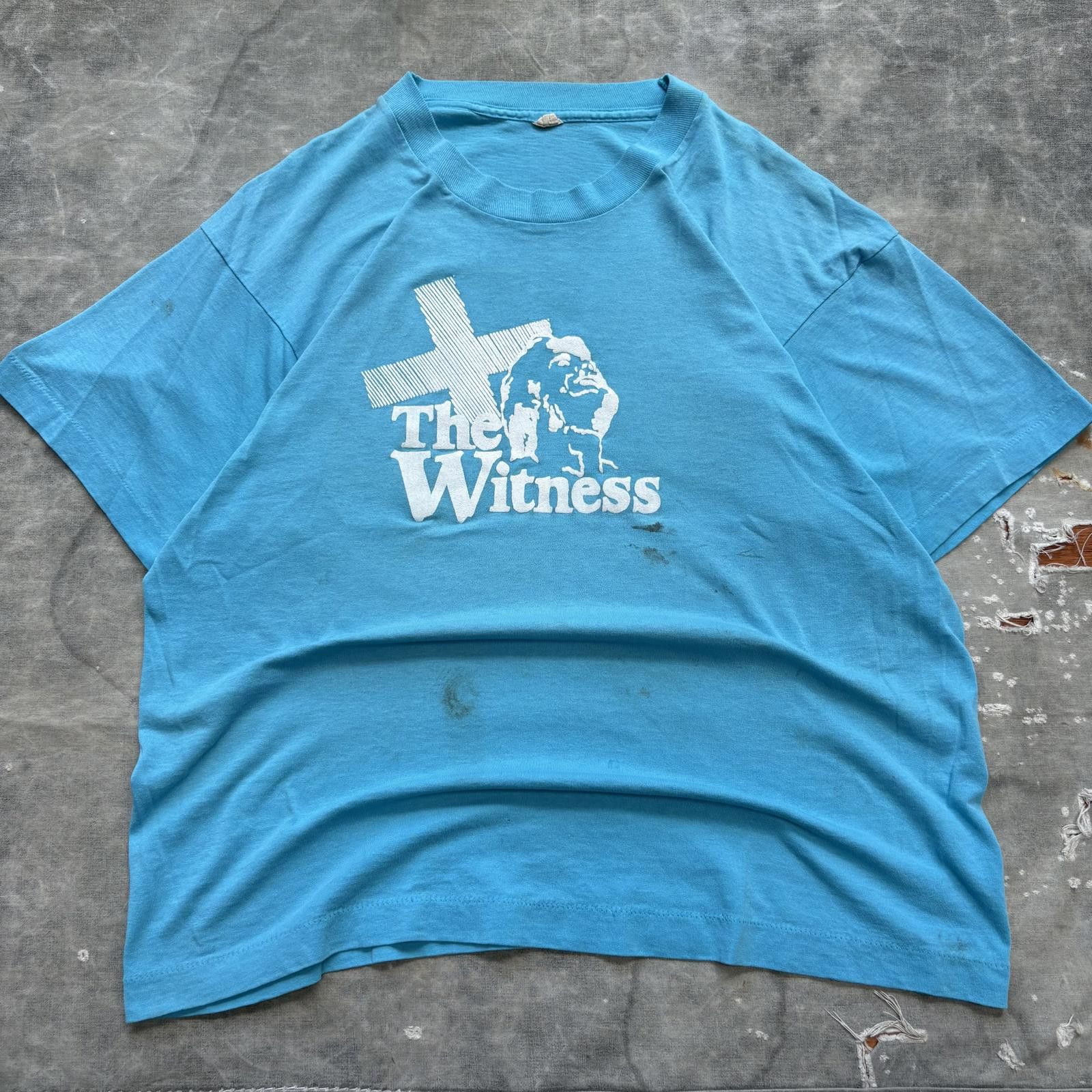 Other Vintage 80s Distressed The Witness Jesus Life Giver Shirt Size US M / EU 48-50 / 2 - 1 Thumbnail