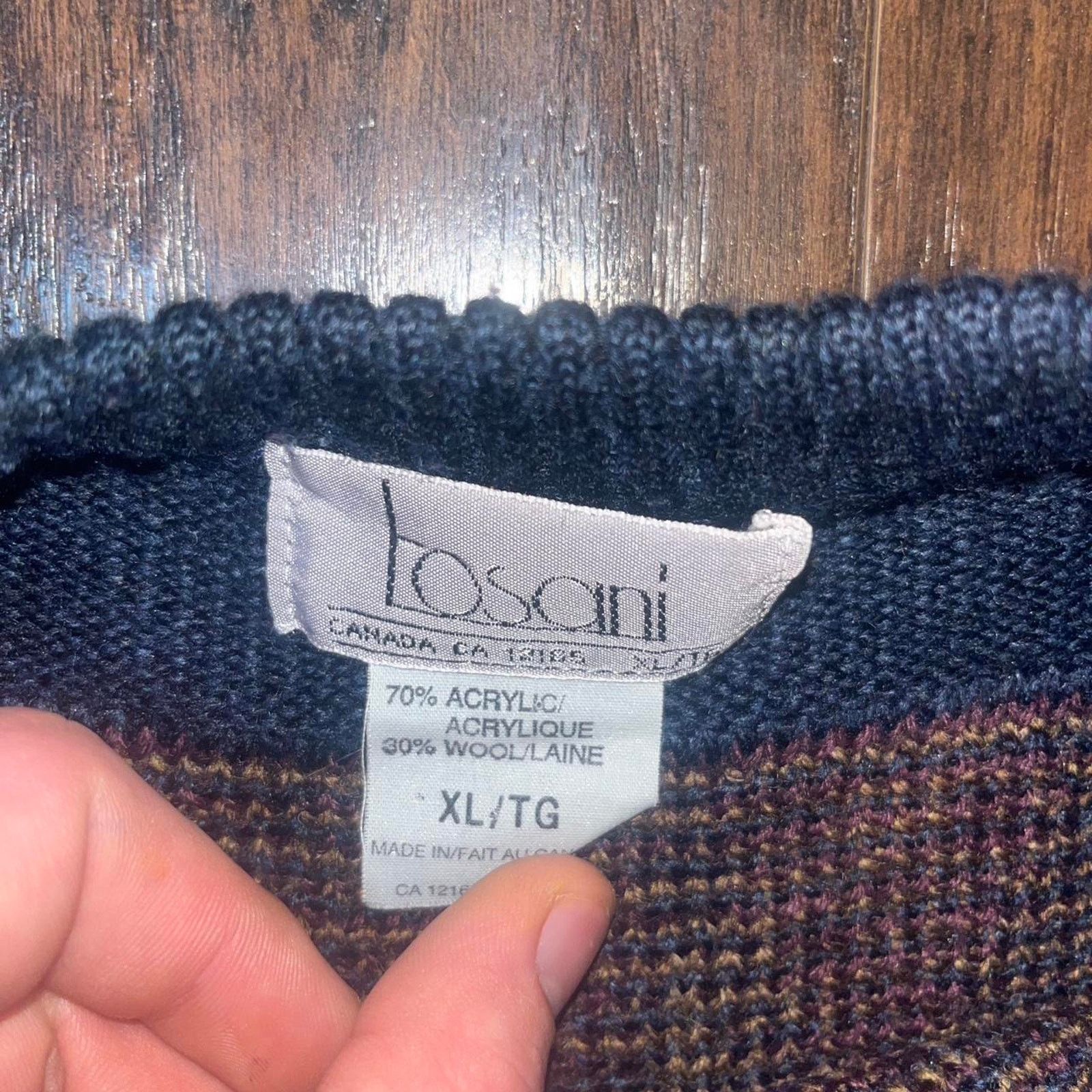 Coogi Vintage 3D Knit Tosani Coogi Style Sweater Size US XL / EU 56 / 4 - 2 Thumbnail