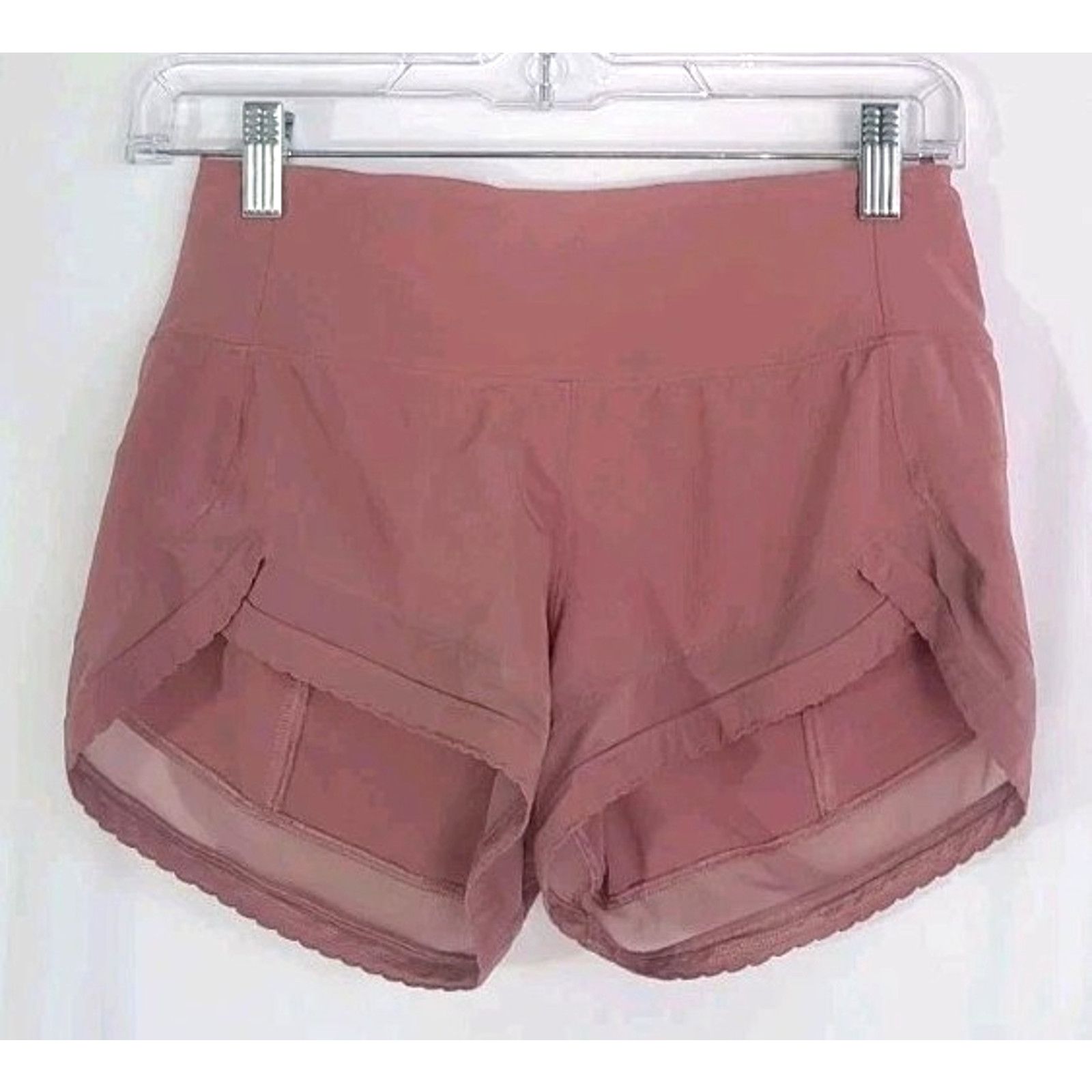 Lululemon Lululemon Womens Mesh Quicksand Time To Sweat Short 3" Sz 2 Size 26" / US 2 / IT 38 - 4 Thumbnail