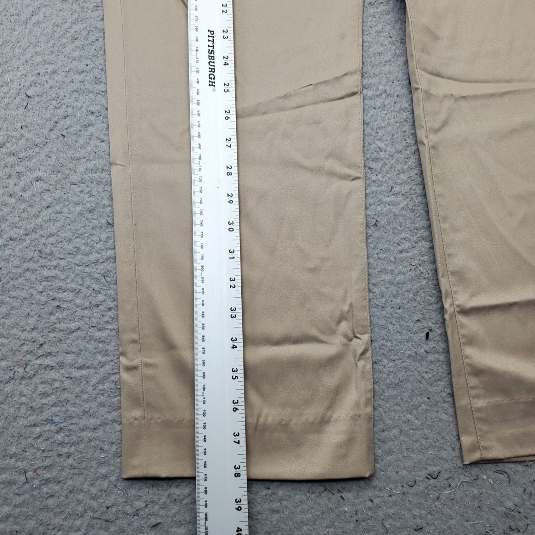 Bonobos Bonobos Mens Slim Tan Khakis Pants 38 Slim Flat Front Slash Pocket Weekday Warrior W34? Size US 38 / EU 54 - 3 Thumbnail