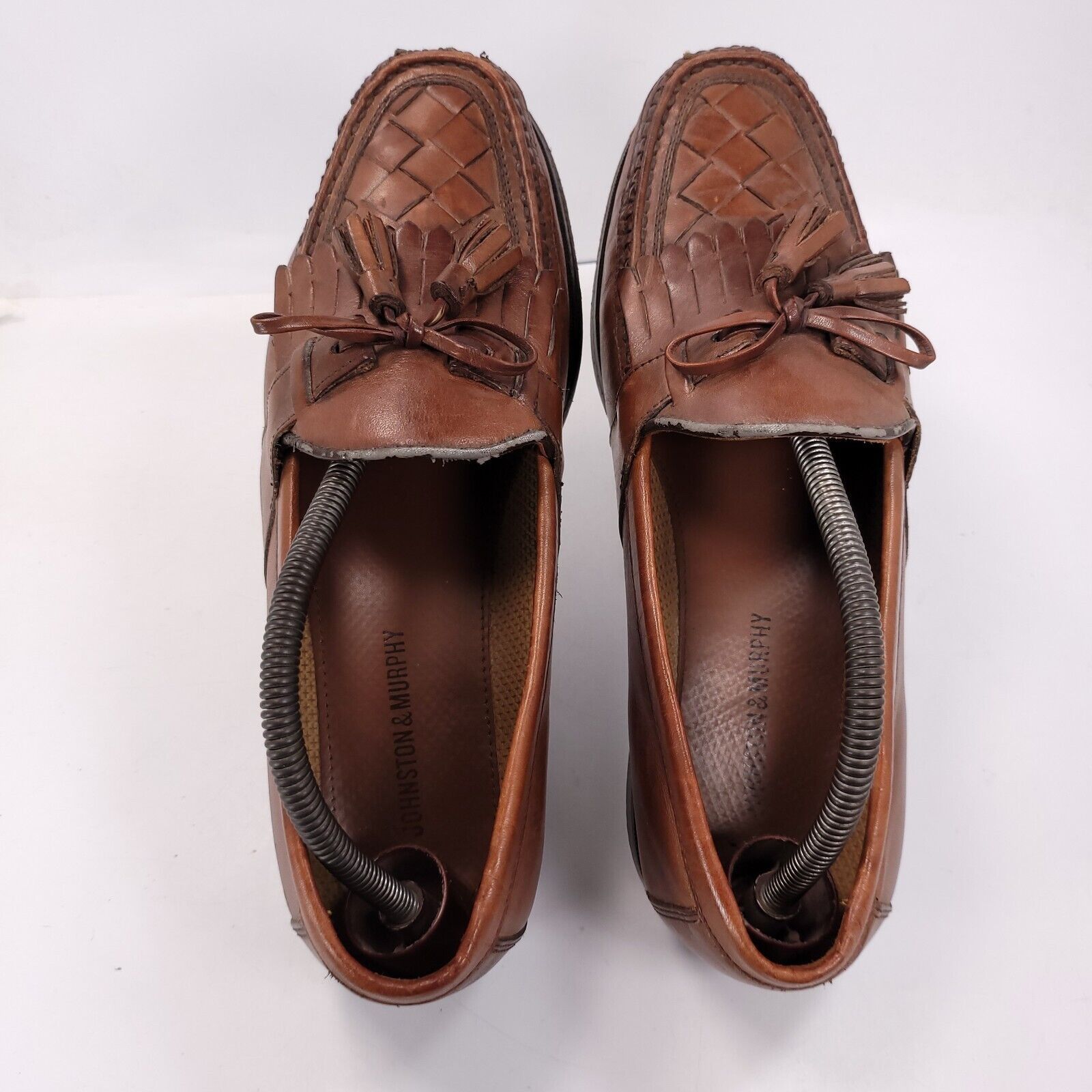 Johnston & Murphy Johnston & Murphy Leather Loafer Shoe Mens Size 10 20-2394 Size US 10 / EU 43 - 4 Thumbnail