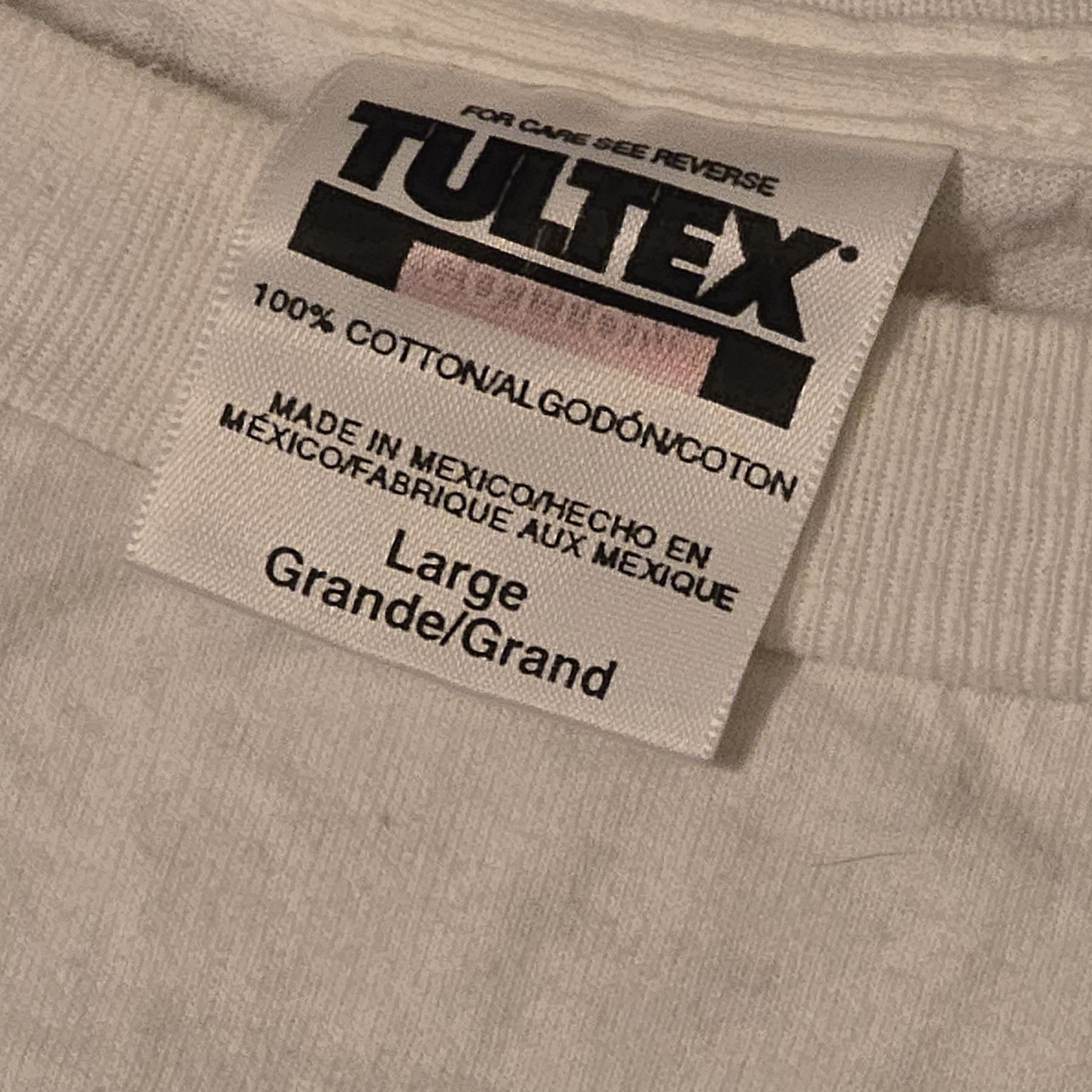 Vintage Vintage 1994 Megadeth Risk T-Shirt Tultex Tag White Size US L / EU 52-54 / 3 - 4 Thumbnail