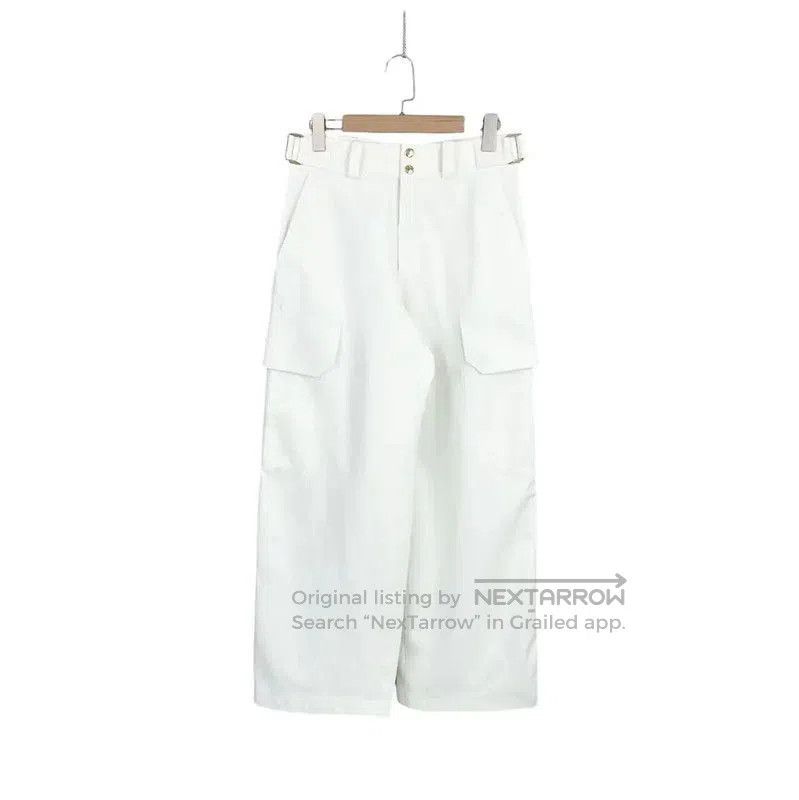 Louis Vuitton Louis Vuitton White Nylon Casual Pants . Size 26" / US 2 / IT 38 - 1 Thumbnail