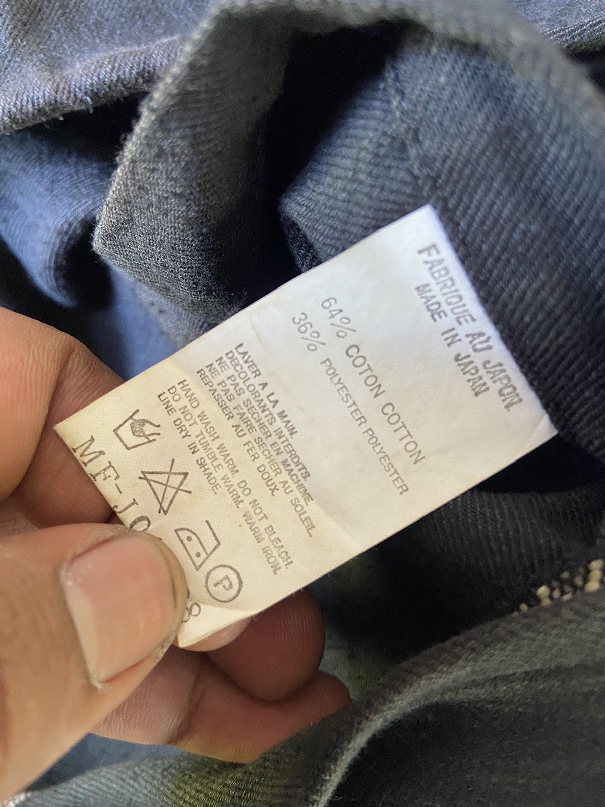 Yohji Yamamoto 2000s Y’s for Men Yohji Yamamoto ‘Selvedge’ Work Jacket Size US M / EU 48-50 / 2 - 7 Thumbnail