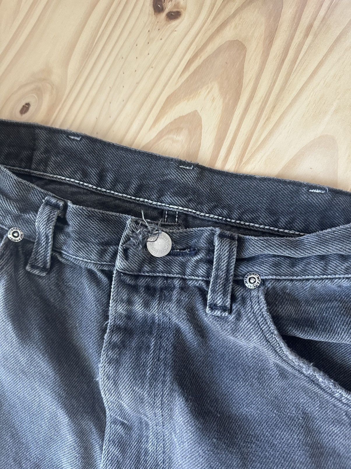 Vintage × Wrangler Archival 70’s Wrangler Denim Jeans Size US 34 / EU 50 - 2 Thumbnail