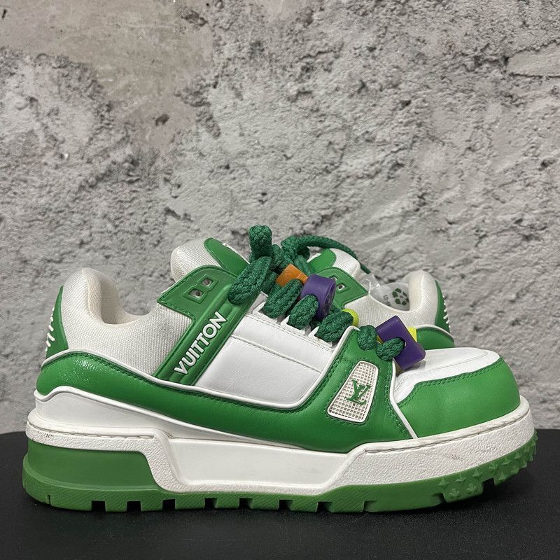 Louis Vuitton Louis Vuitton Trainer Maxi Low Top Sneakers -2508 Size US 8.5 / EU 41-42 - 2 Thumbnail