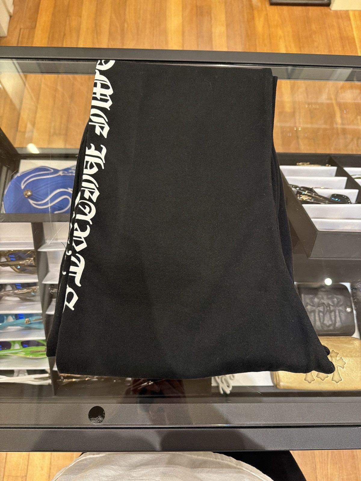 Chrome Hearts Chrome Hearts Leg Print Scroll Sweatpants - Black Size US 36 / EU 52 - 8 Thumbnail
