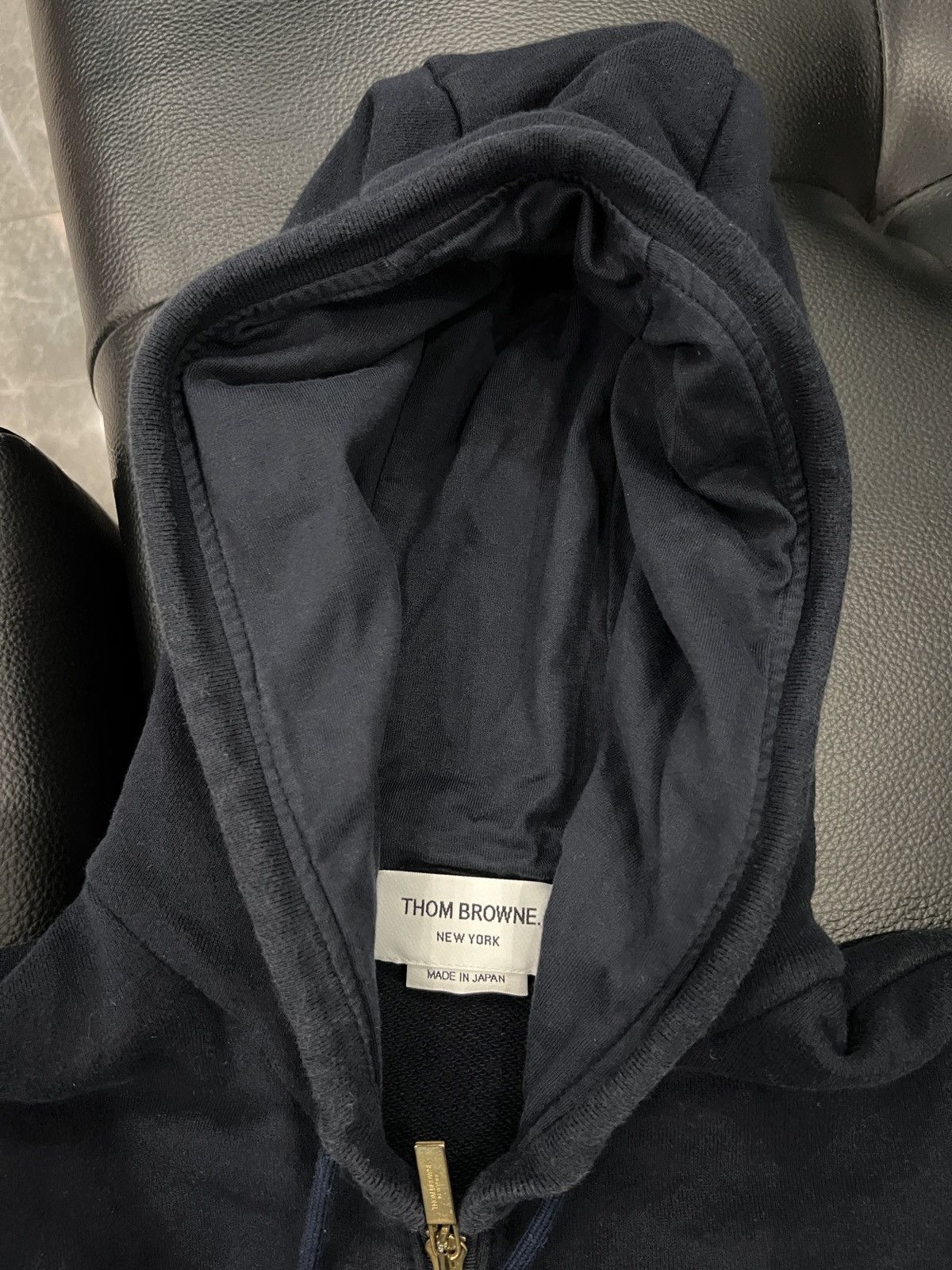 Thom Browne Thom Browne Stripe Zip Hoodie Size US M / EU 48-50 / 2 - 11 Thumbnail
