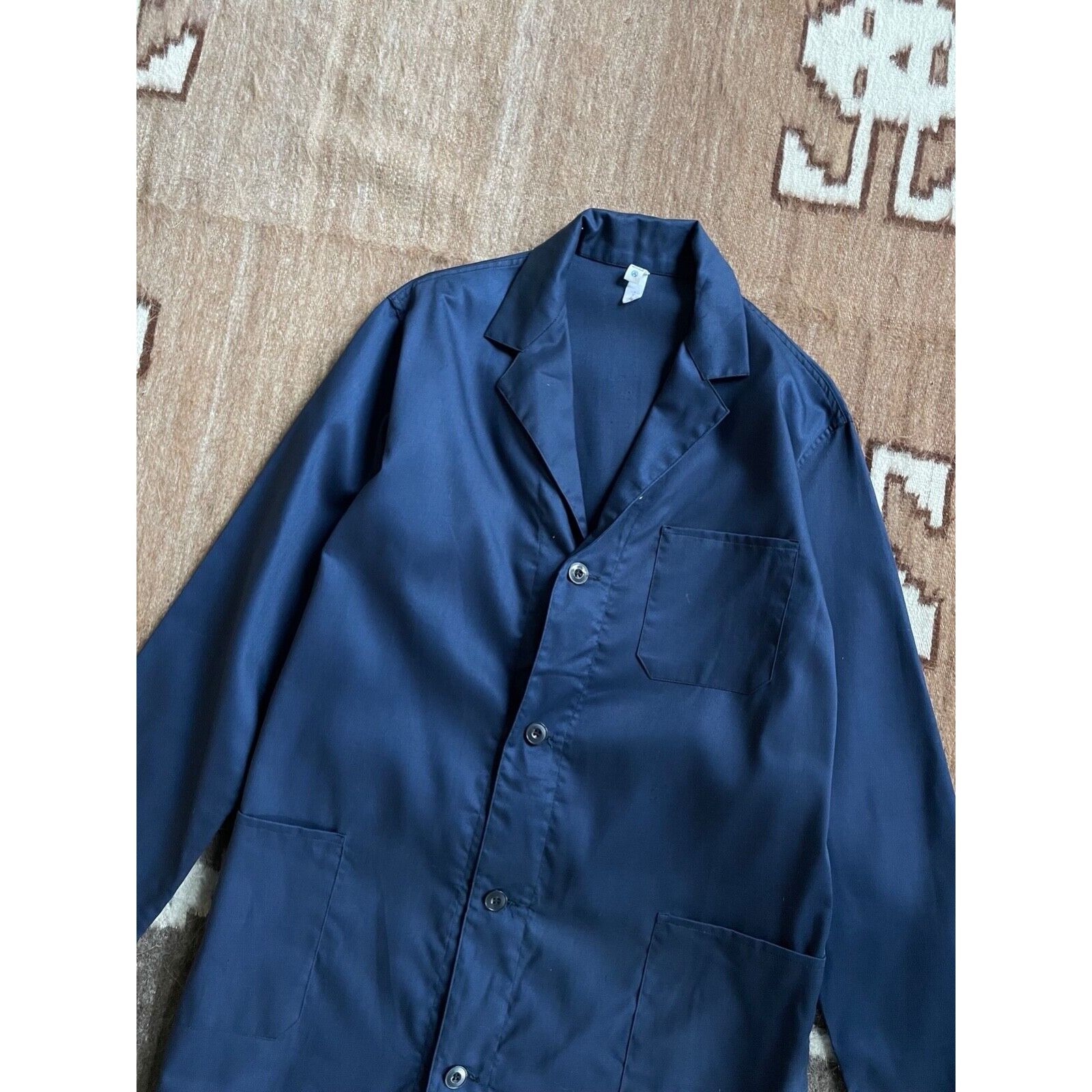 Le Laboureur Vintage French Workwear Sanfor Chore Utility Jacket 8414AC Size US M / EU 48-50 / 2 - 3 Thumbnail