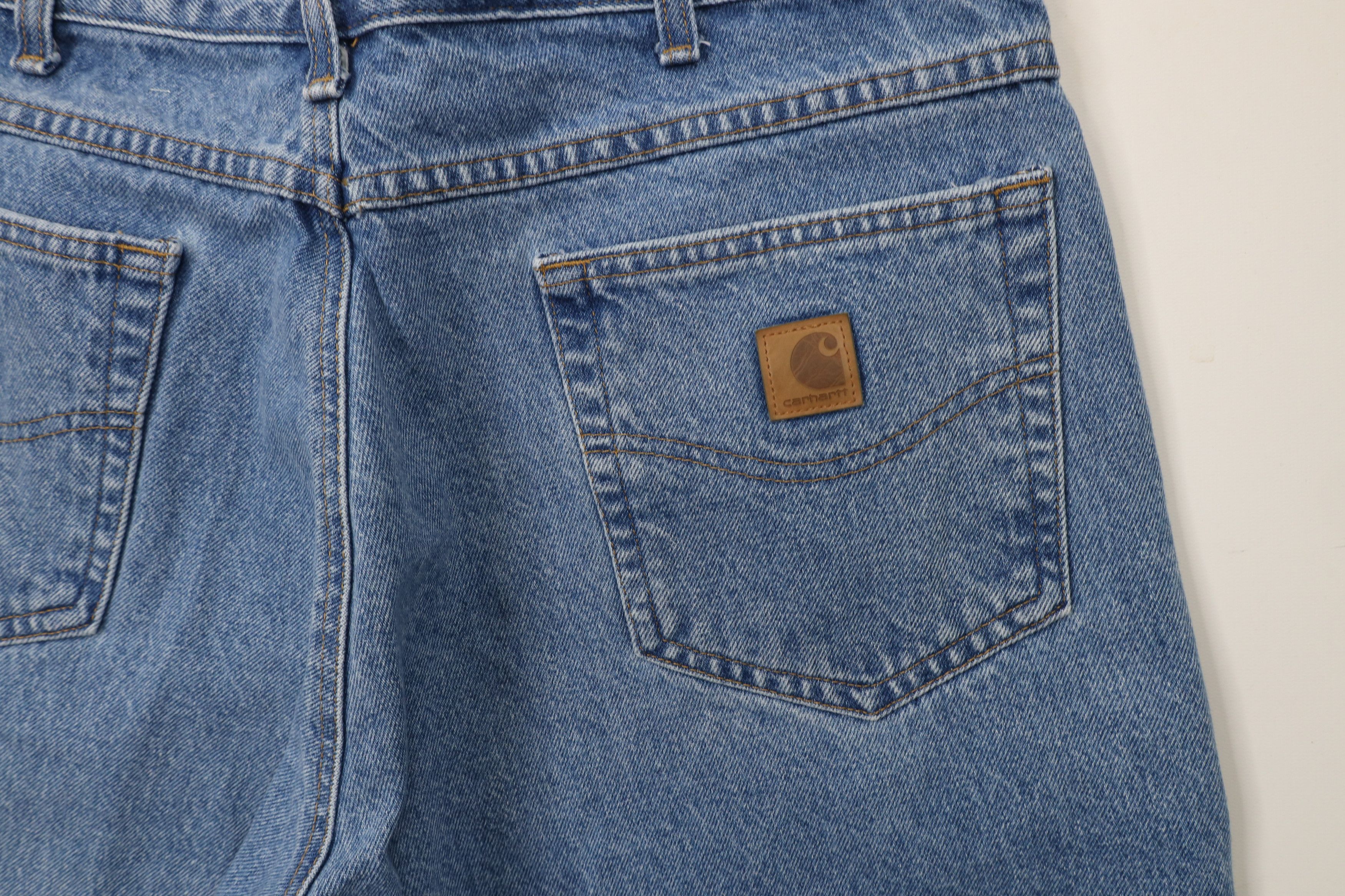 Carhartt × Vintage Vintage Y2K Carhartt Spell Relaxed Fit Denim Jeans Cotton Size US 38 / EU 54 - 12 Thumbnail