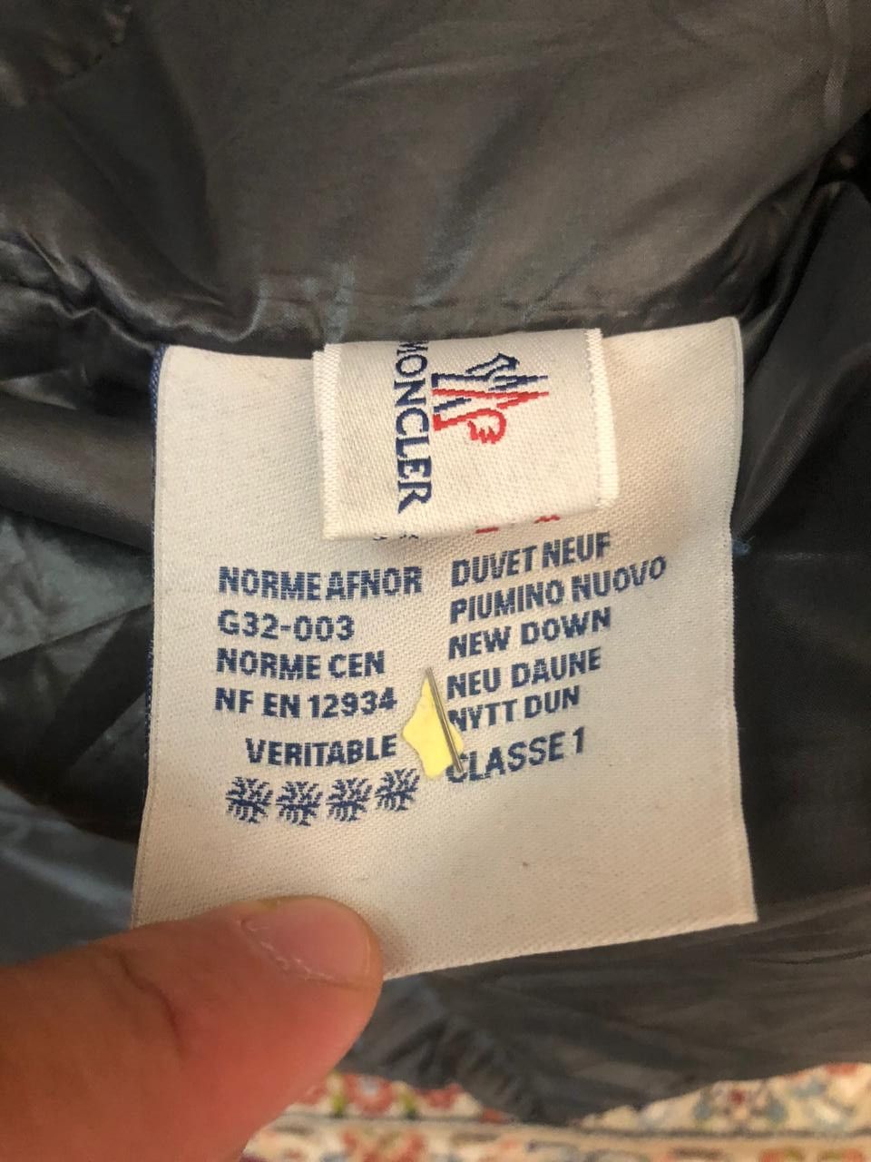 Moncler Moncler Vernet Giubbotto Puffer Coat Jacket Grey Size 4 Size US XL / EU 56 / 4 - 11 Thumbnail