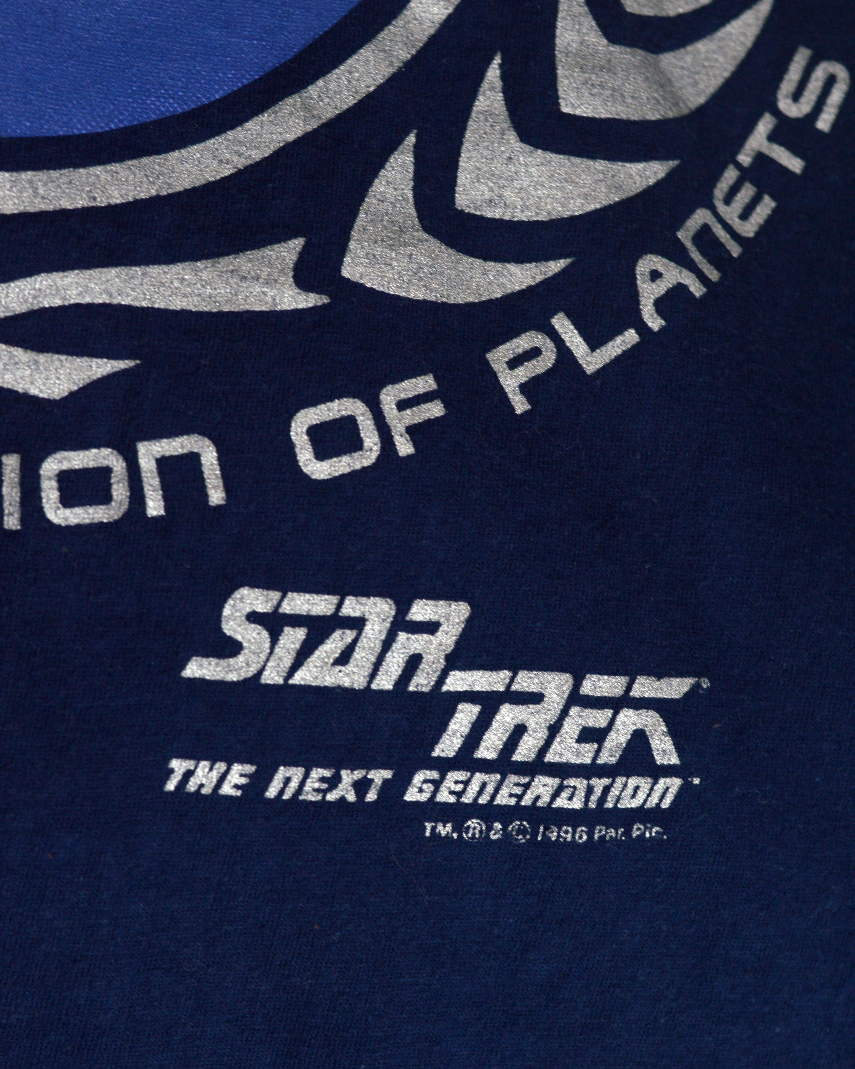 Vintage Vintage Star Trek The Next Generation 1996 t shirt Size US XL / EU 56 / 4 - 3 Thumbnail