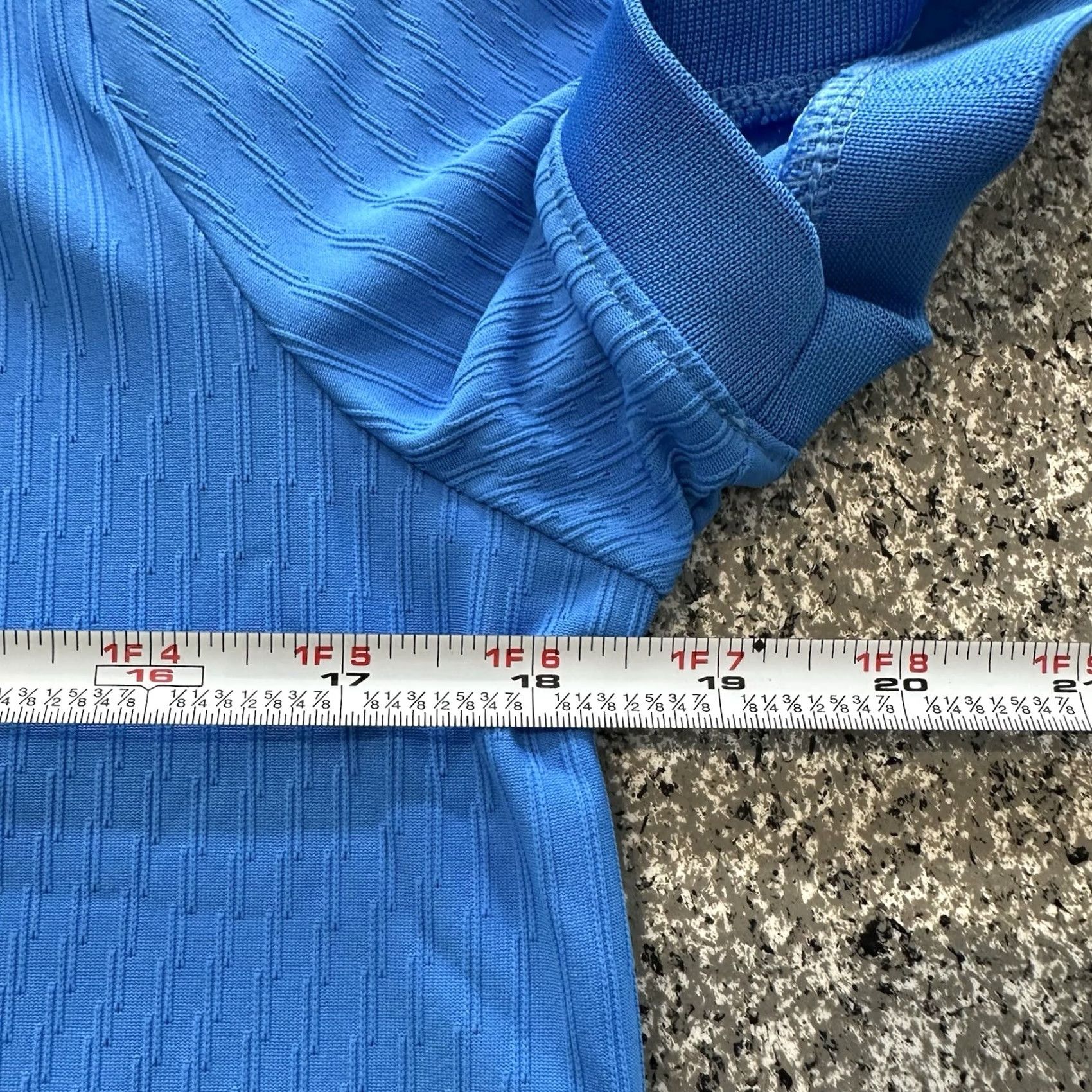Nike Nike Dri-FIT Polo Shirt Mens S Blue 1/4 Zip Slim Fit Court Tennis Size US S / EU 44-46 / 1 - 5 Thumbnail