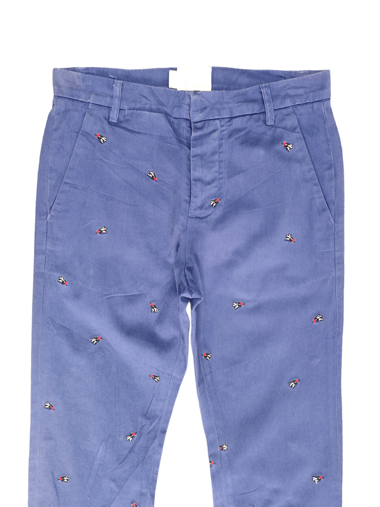 Band Of Outsiders Band of Outsiders Insects Embroidered Chino Pants Size US 29 - 2 Thumbnail
