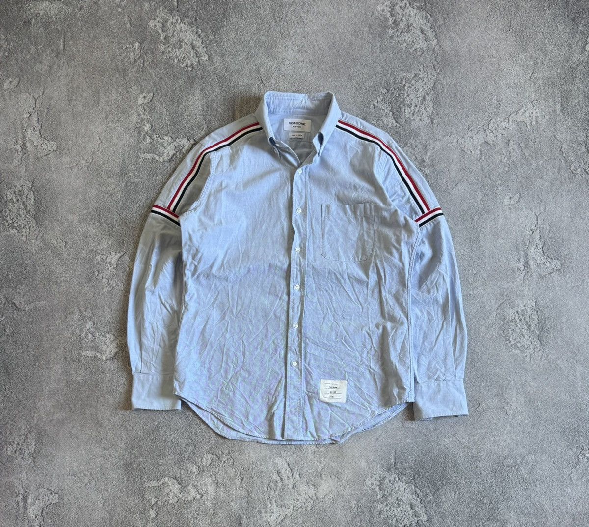 Thom Browne Thom Browne 2/M button up shirt long sleeve old money Size US M / EU 48-50 / 2 - 7 Thumbnail
